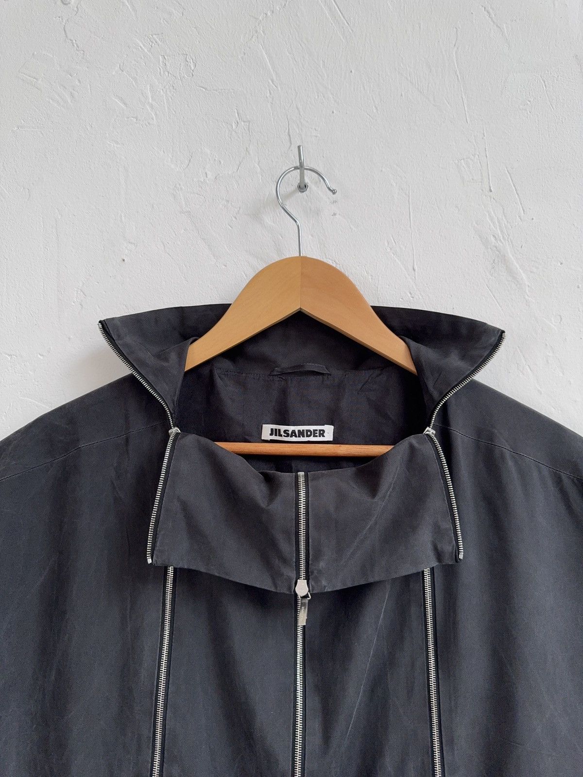 Jil Sander Acid Avant-garde Zip Vest Oversize