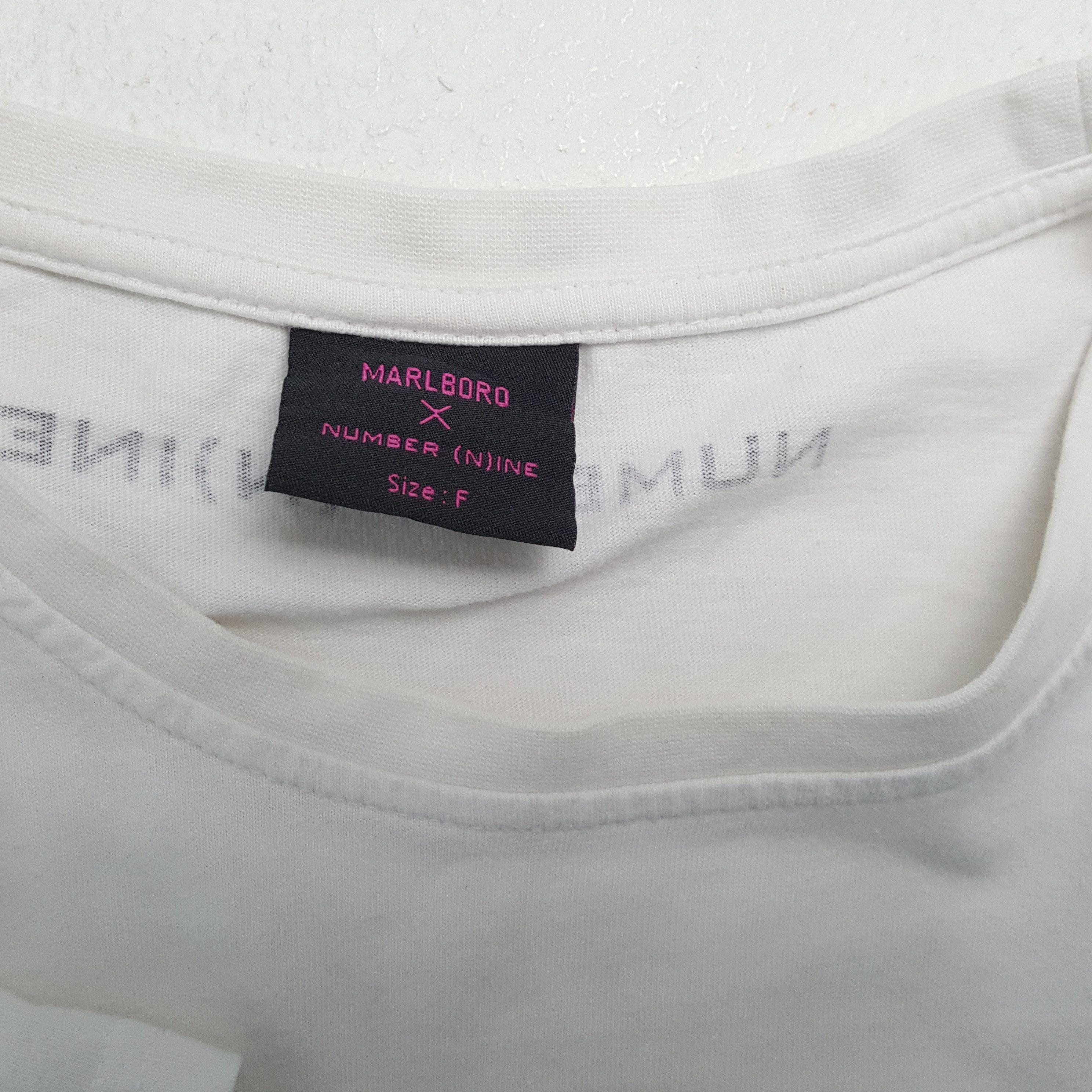 Japanese Brand × Marlboro × Number (N)ine NUMBER NINE X Marlboro Japanese Brand Streetwear Tshirt Size US M / EU 48-50 / 2 - 7 Thumbnail