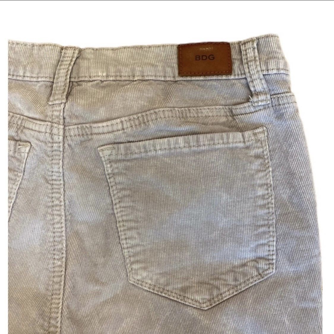 Urban Outfitters Urban outfitters Gray Corduroy Pants Skinny Ankle Low Rise Size 27" / US 4 / IT 40 - 4 Thumbnail