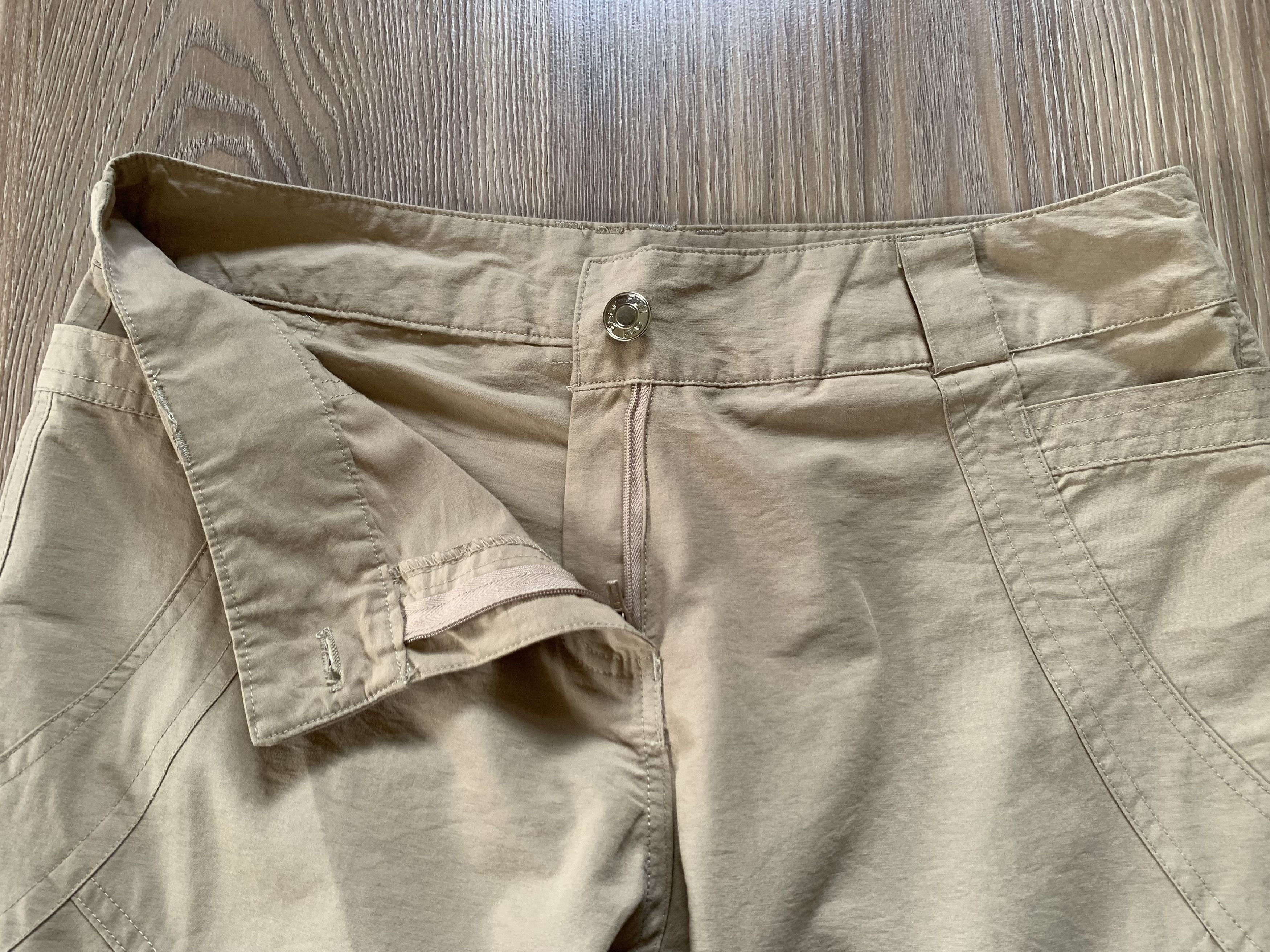 Pull & Bear Pull&Bear Women's Beige Linen Joggers Sweatpants Size 26" / US 2 / IT 38 - 9 Thumbnail