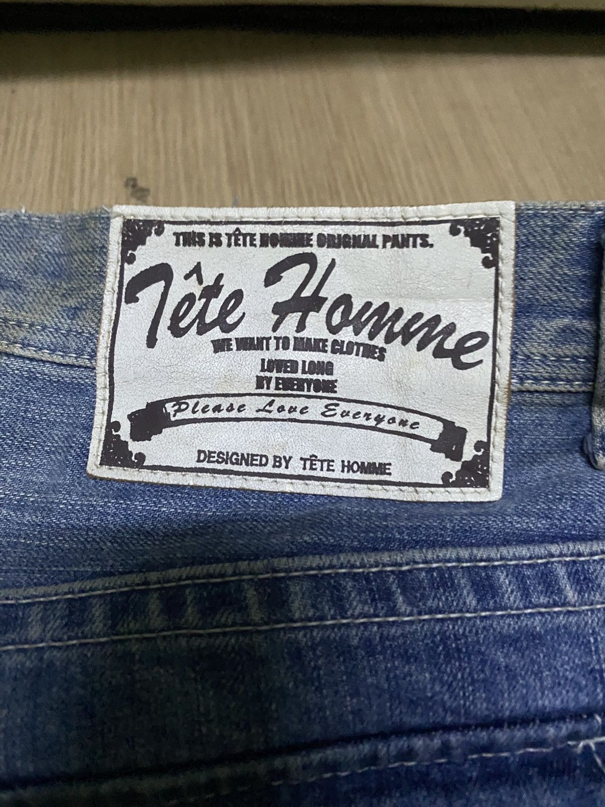 Issey Miyake Tete Homme Distressed Size US 32 / EU 48 - 8 Thumbnail