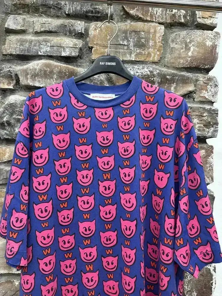 Walter Van Beirendonck Walter Van Beirendonck oversize devil logo tee Size US S / EU 44-46 / 1 - 2 Thumbnail