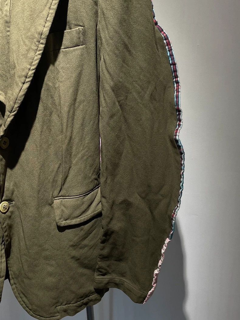 Beautiful Olive Green Tailored Blazer-2505