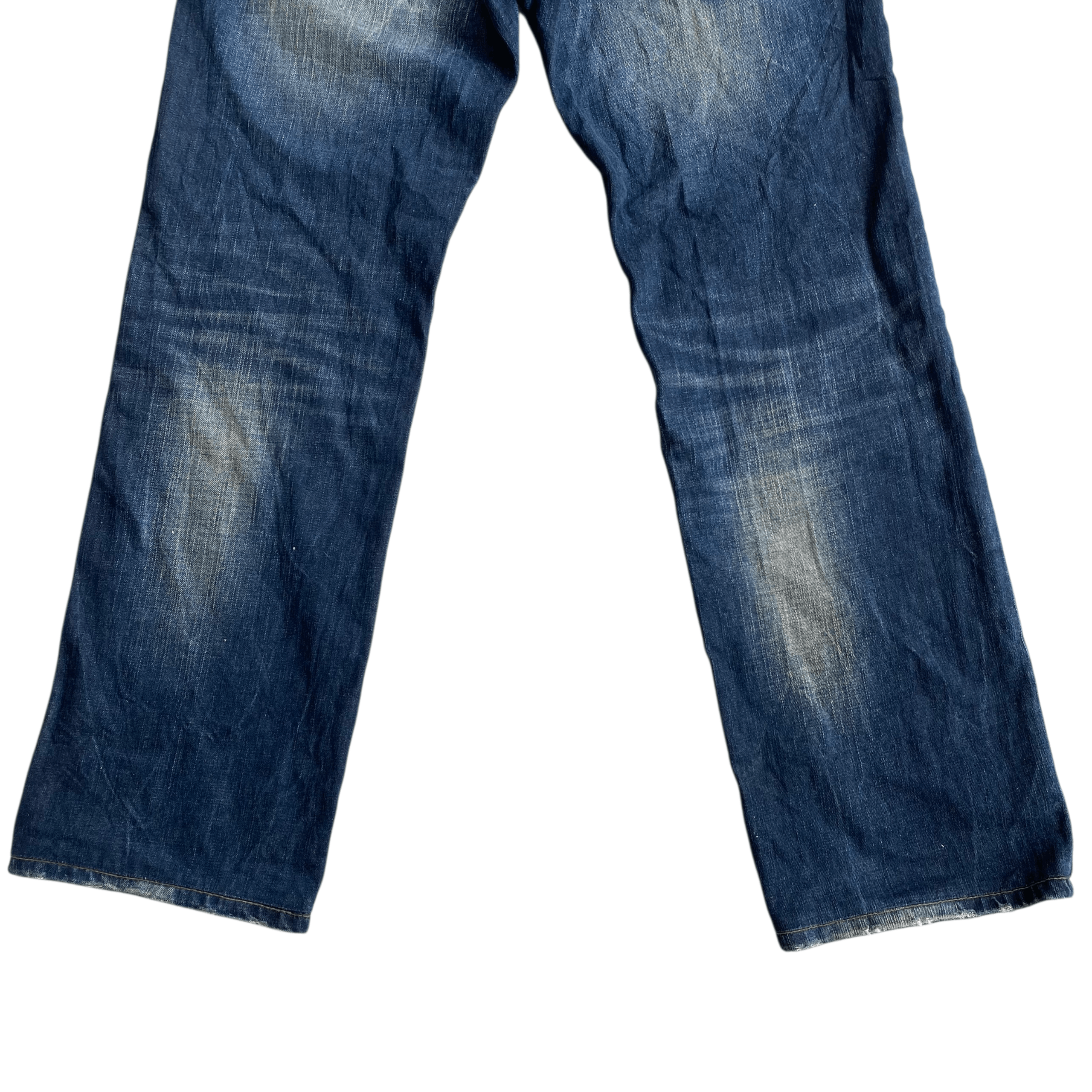 Ed Hardy Red Pepper Embroidered Wings Whisker Clawmark Denim Jeans Size US 32 / EU 48 - 6 Thumbnail