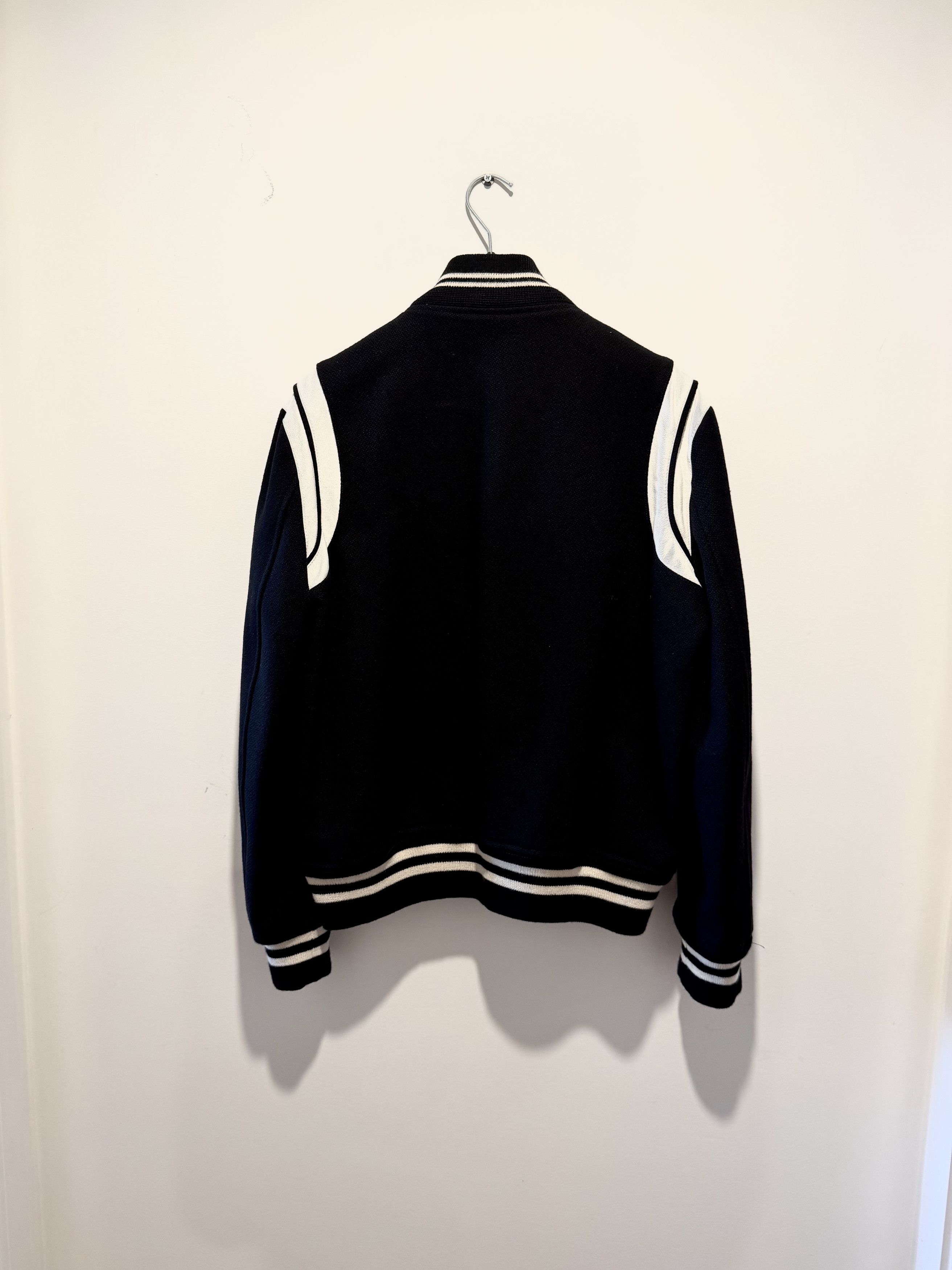 Saint Laurent Paris Saint Laurent Teddy Jacket – BRAND NEW - Black / Ivory 52 Size US L / EU 52-54 / 3 - 2 Thumbnail