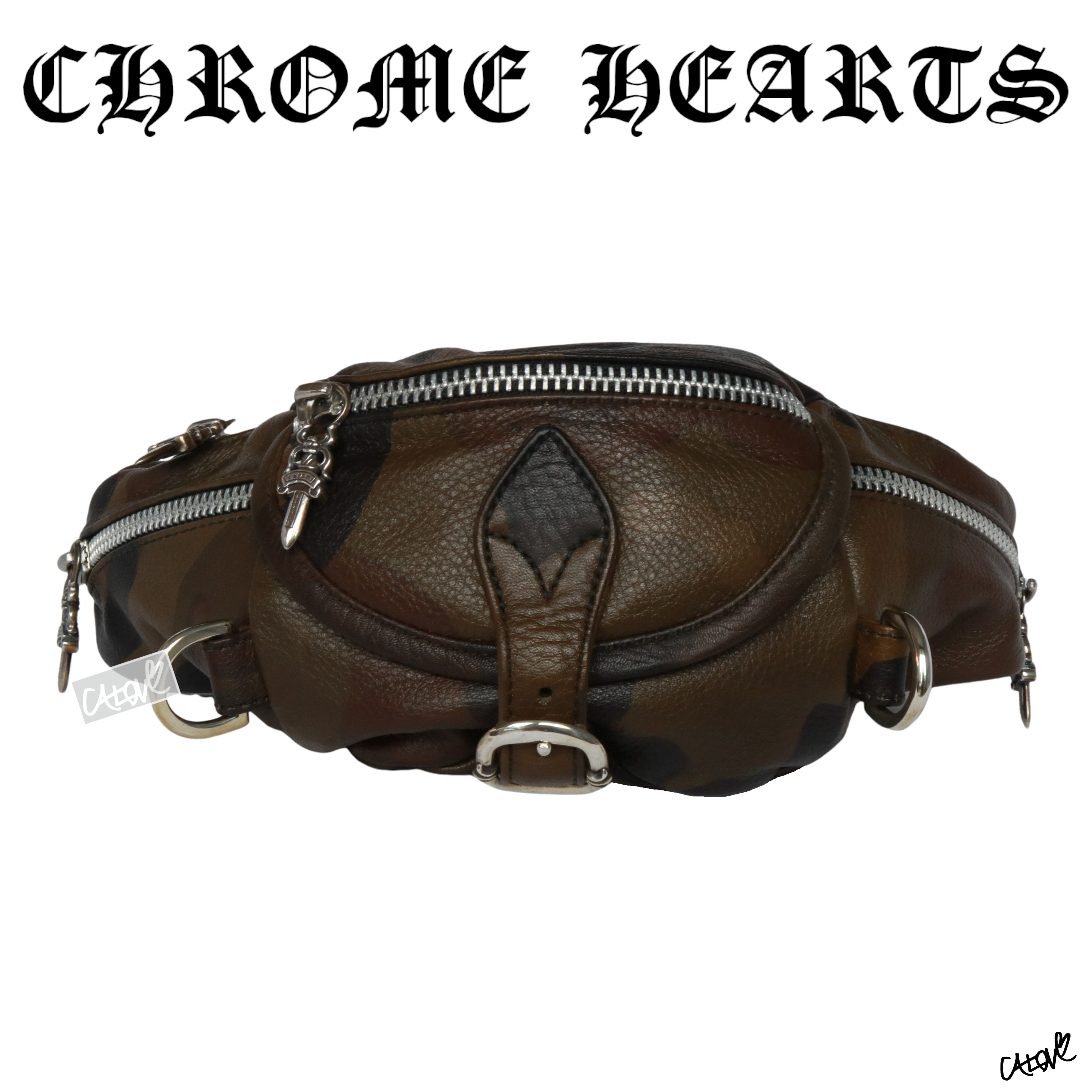 image of Chrome Hearts 'snat Pack - Mini' Bag (Tank Camo), Men's