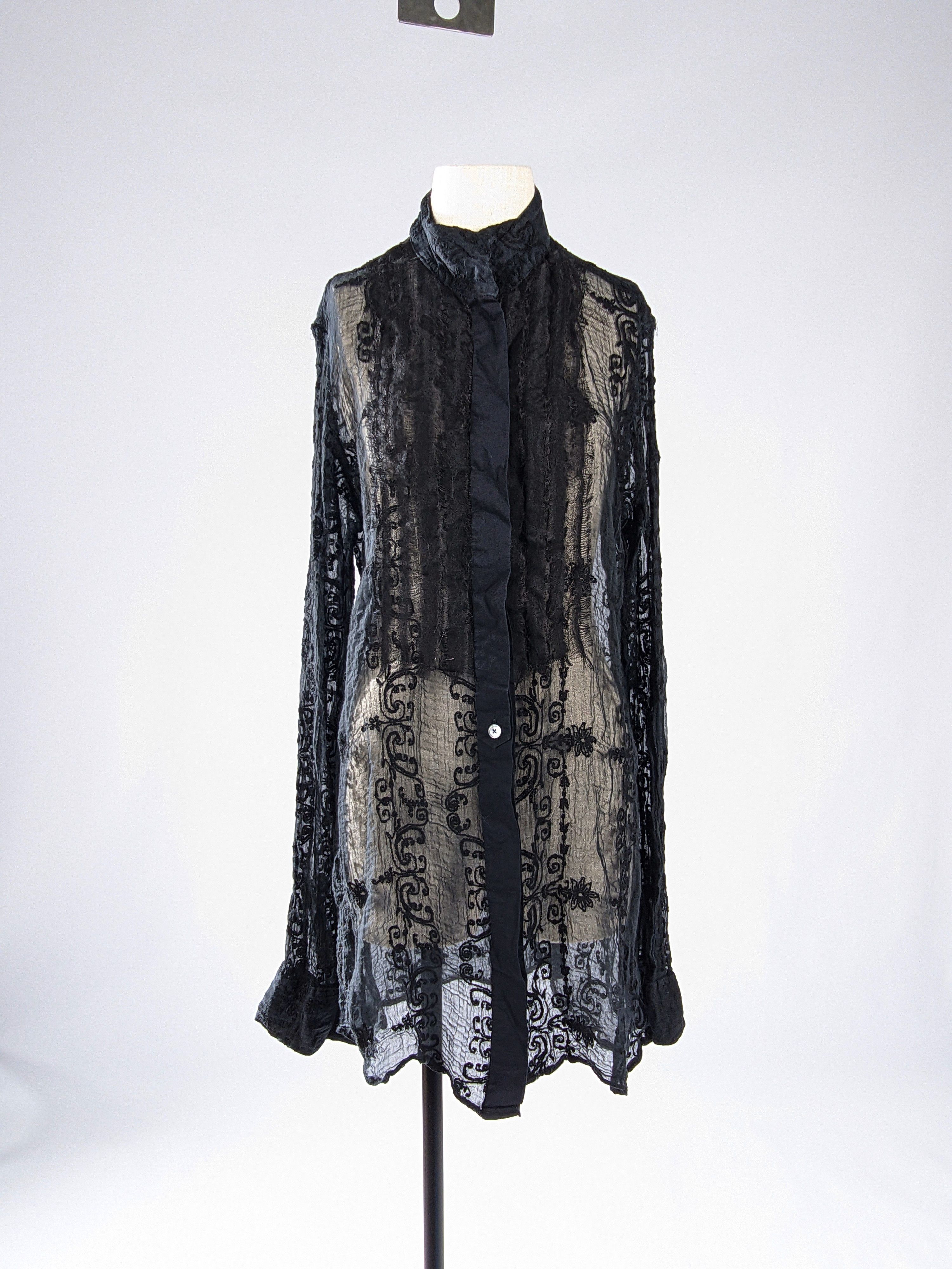 Ann Demeulemeester Ann Demeulemeester lace blouse Size M / US 6-8 / IT 42-44 - 1 Thumbnail