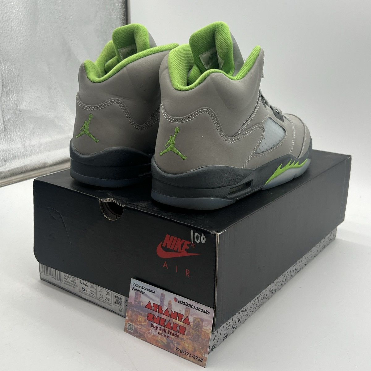 Jordan Brand Air Jordan 5 Green Bean Size US 6 / EU 39 - 5 Thumbnail