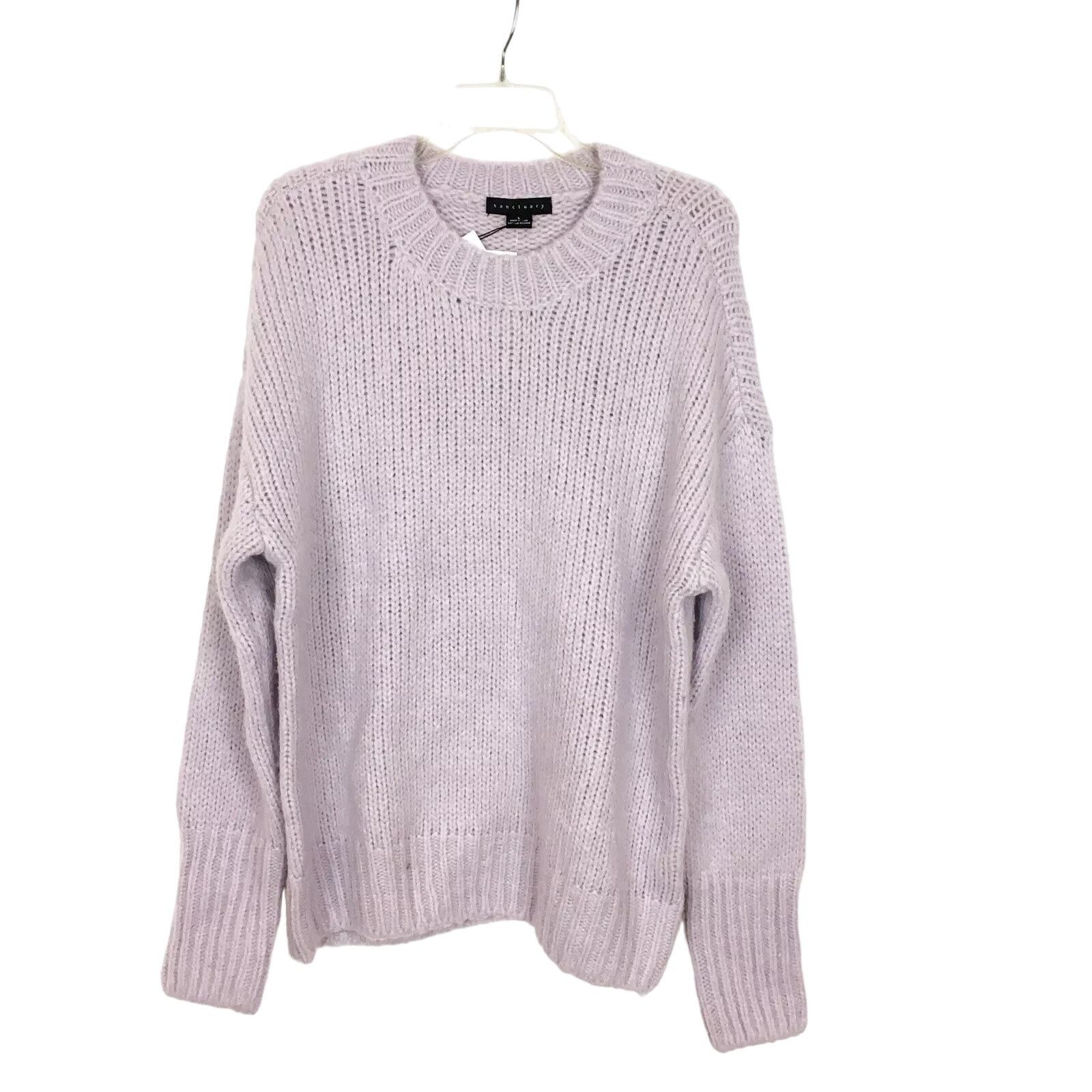 Sanctuary ANTHROPOLOGIE Women's Lilac Telluride Knit Sweater Sz XS Size XS / US 0-2 / IT 36-38 - 2 Thumbnail