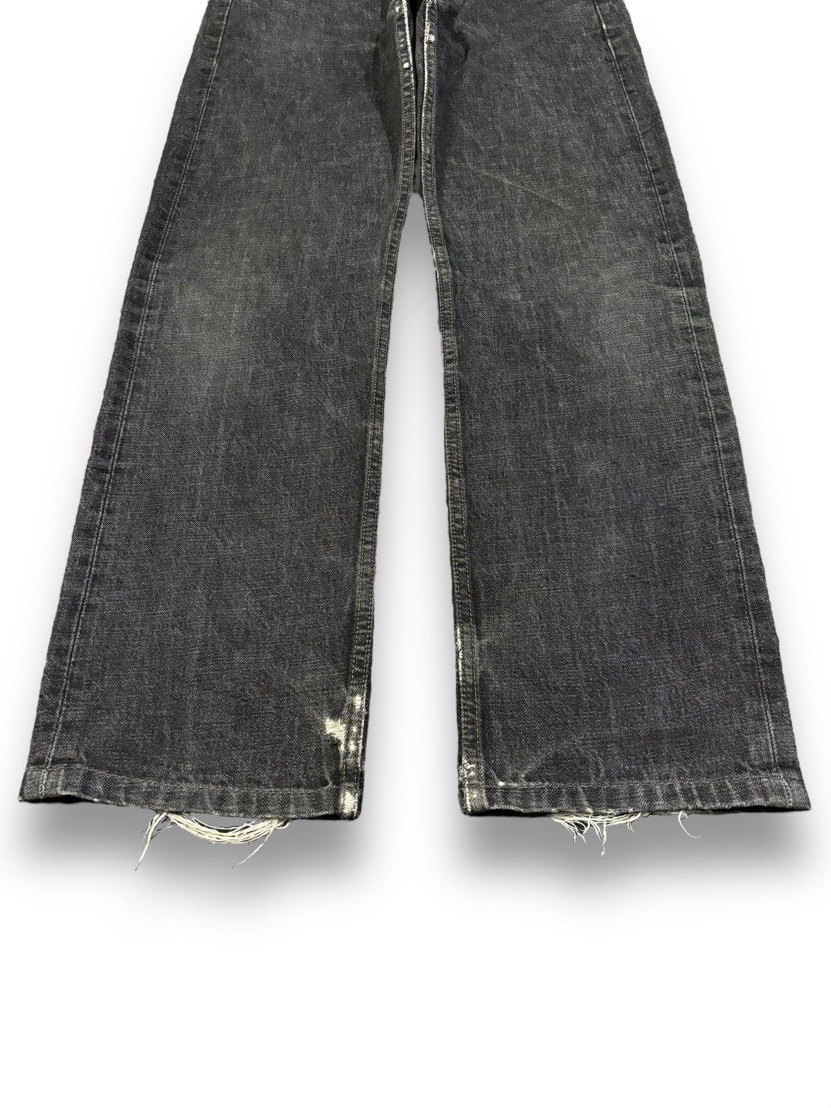 Levi's Vintage 90s Levis 501 Black Faded Loose Fit Distressed Jeans Size US 30 / EU 46 - 9 Thumbnail