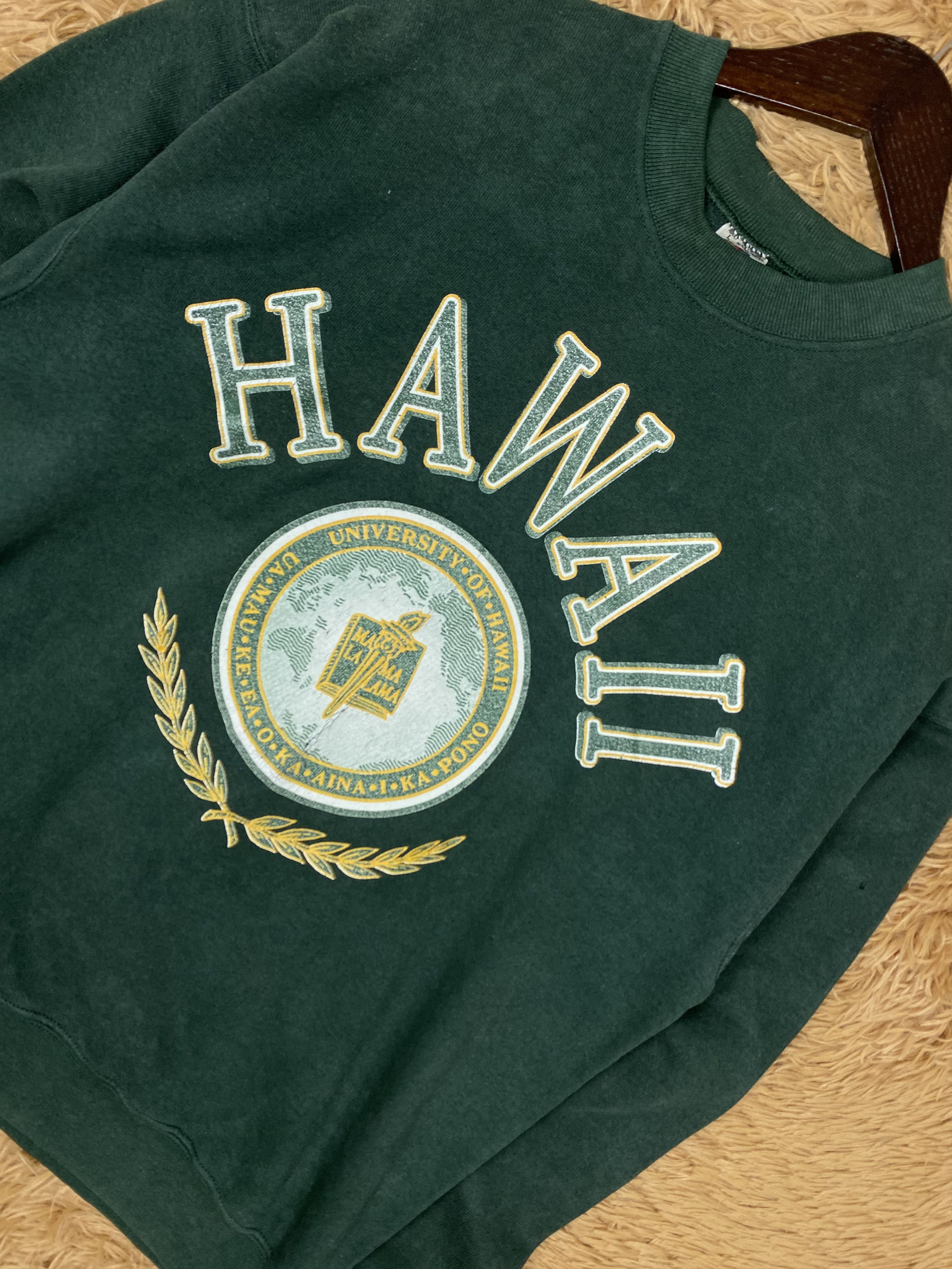 Fruit Of The Loom Vintage Hawaii Fruit of The Loom Sweatshirts PS0288 Size US L / EU 52-54 / 3 - 2 Thumbnail