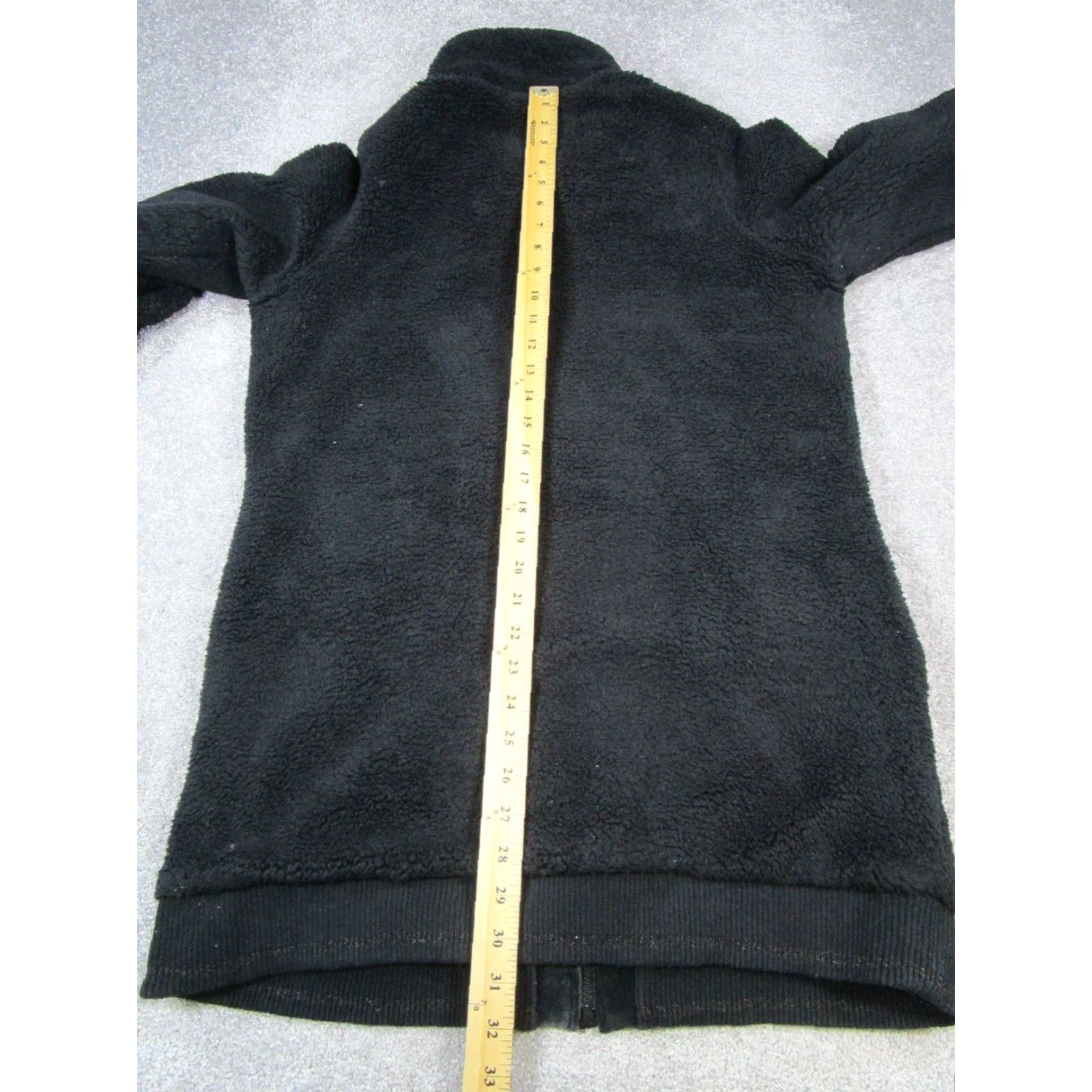 Athleta Athleta Jacket Womens Medium Black Fleece Size M / US 6-8 / IT 42-44 - 7 Thumbnail