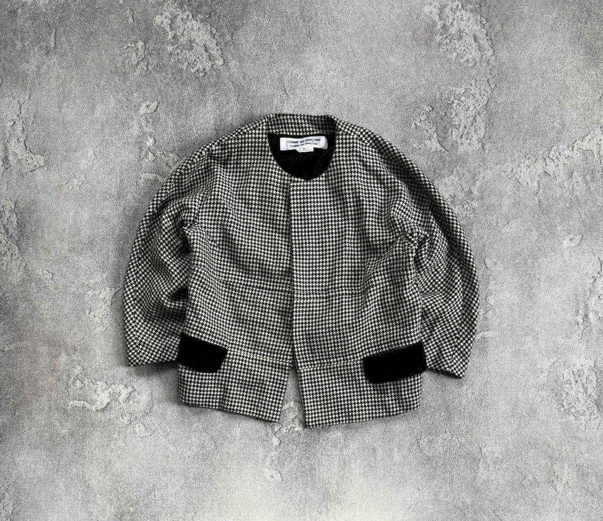 Comme des Garcons Comme des Garcons M/size wmns blazer wool jacket tweed Size M / US 6-8 / IT 42-44 - 1 Thumbnail