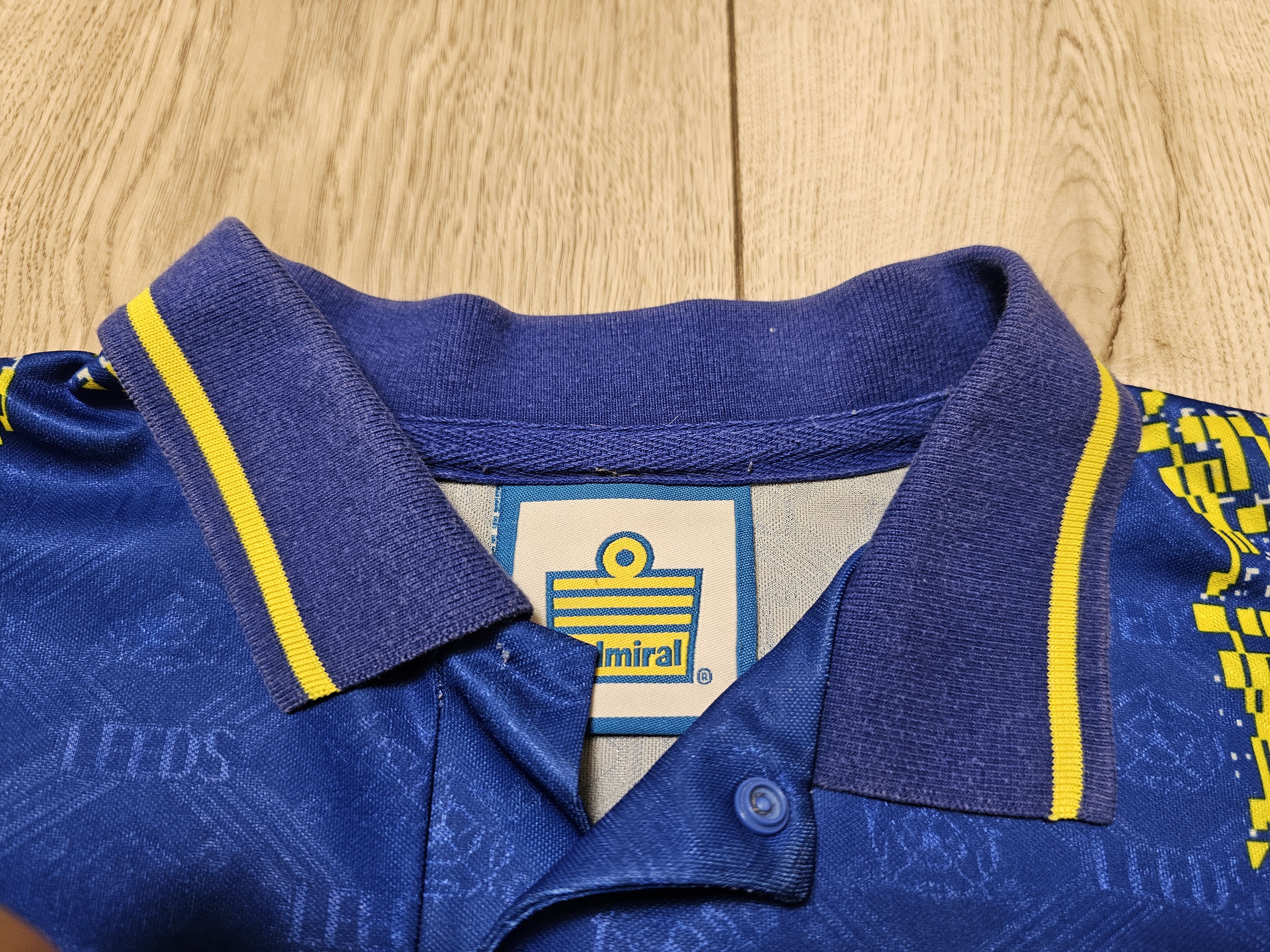 All Sport LEEDS UNITED 1992 1993 AWAY FOOTBALL SHIRT SOCCER JERSEY Size US M / EU 48-50 / 2 - 5 Thumbnail