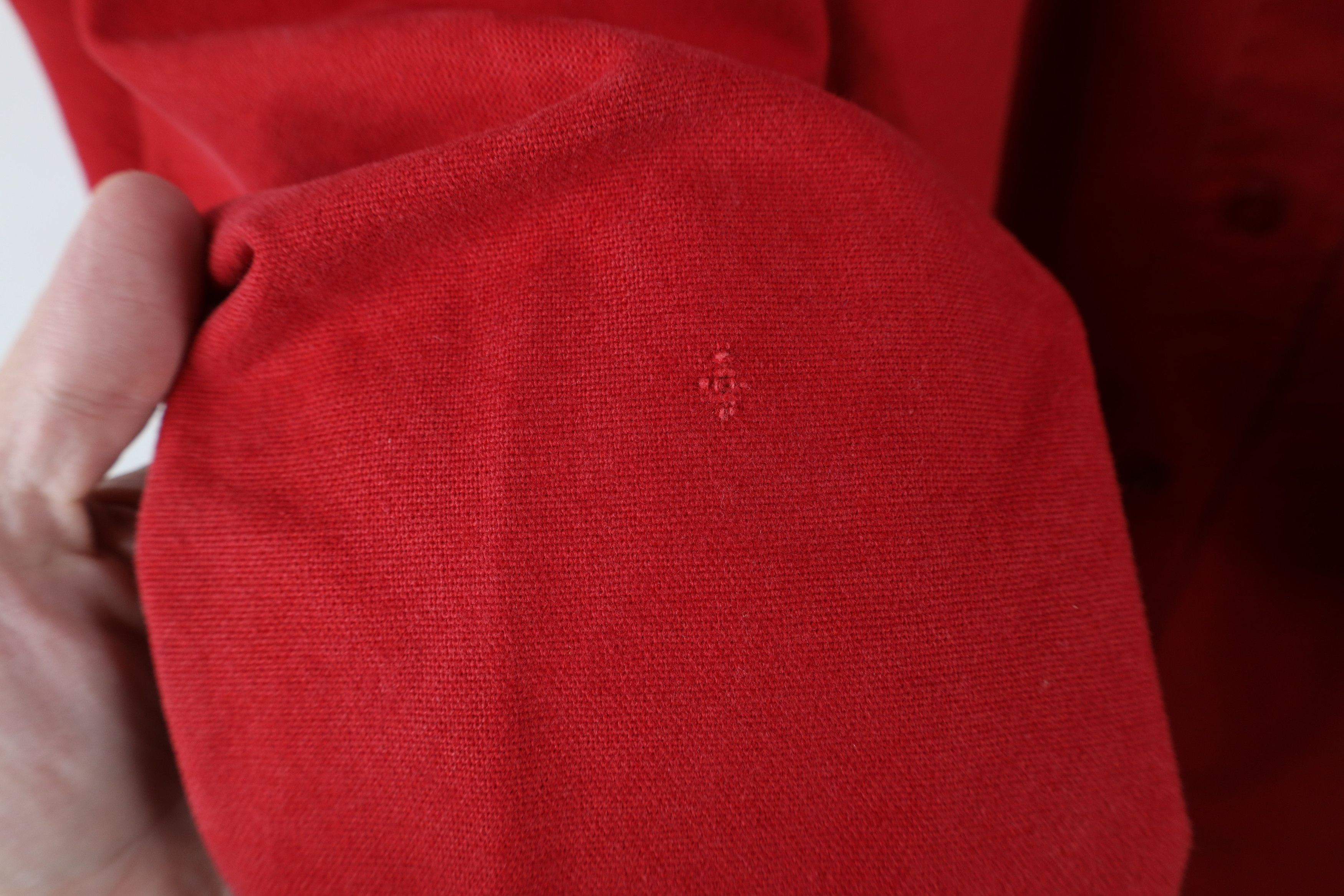 Vintage × Woolrich Woolen Mills Vintage 70s Woolrich Chamois Cloth Collared Button Shirt USA Size US XXL / EU 58 / 5 - 4 Thumbnail