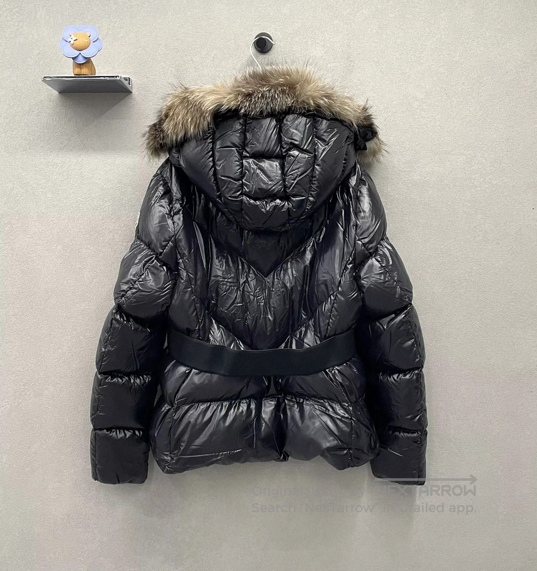 Moncler Moncler Ribaudfur Black Down Jacket. Size XXL / US 16-18 / IT 52-54 - 2 Thumbnail