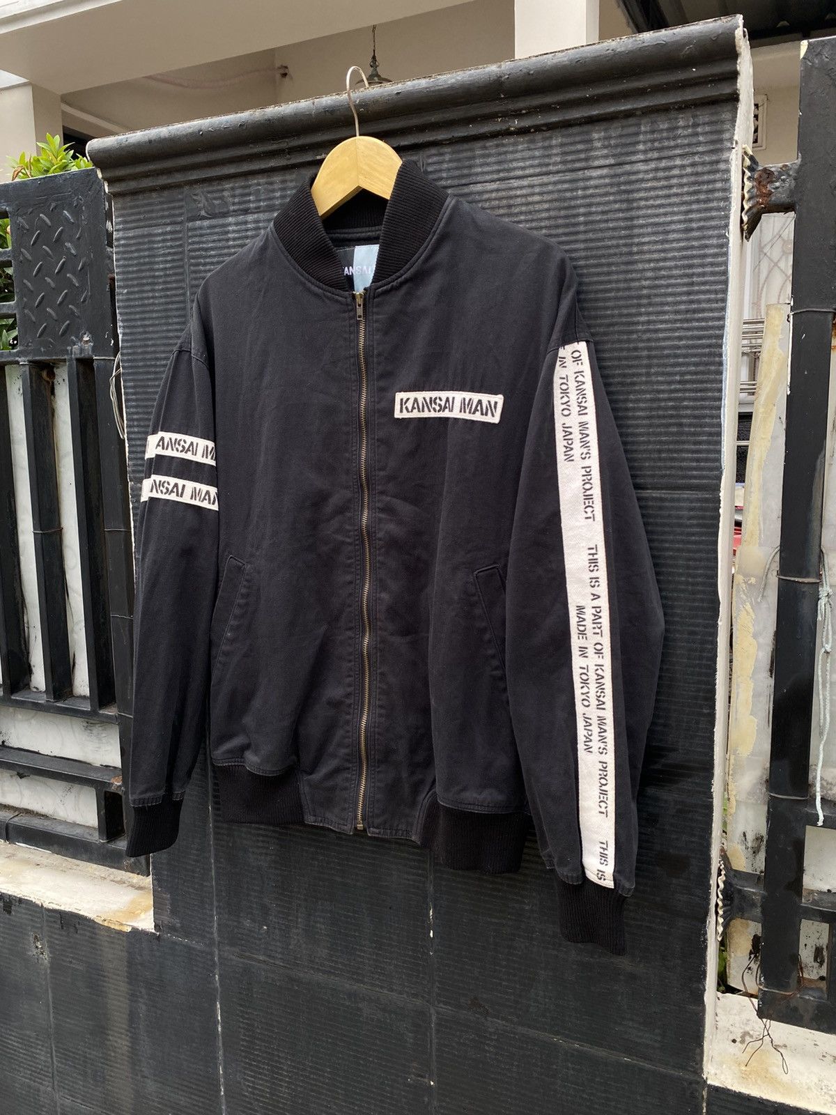 Japanese Brand 90s Kansai Man Japan Bombers Size US L / EU 52-54 / 3 - 2 Thumbnail