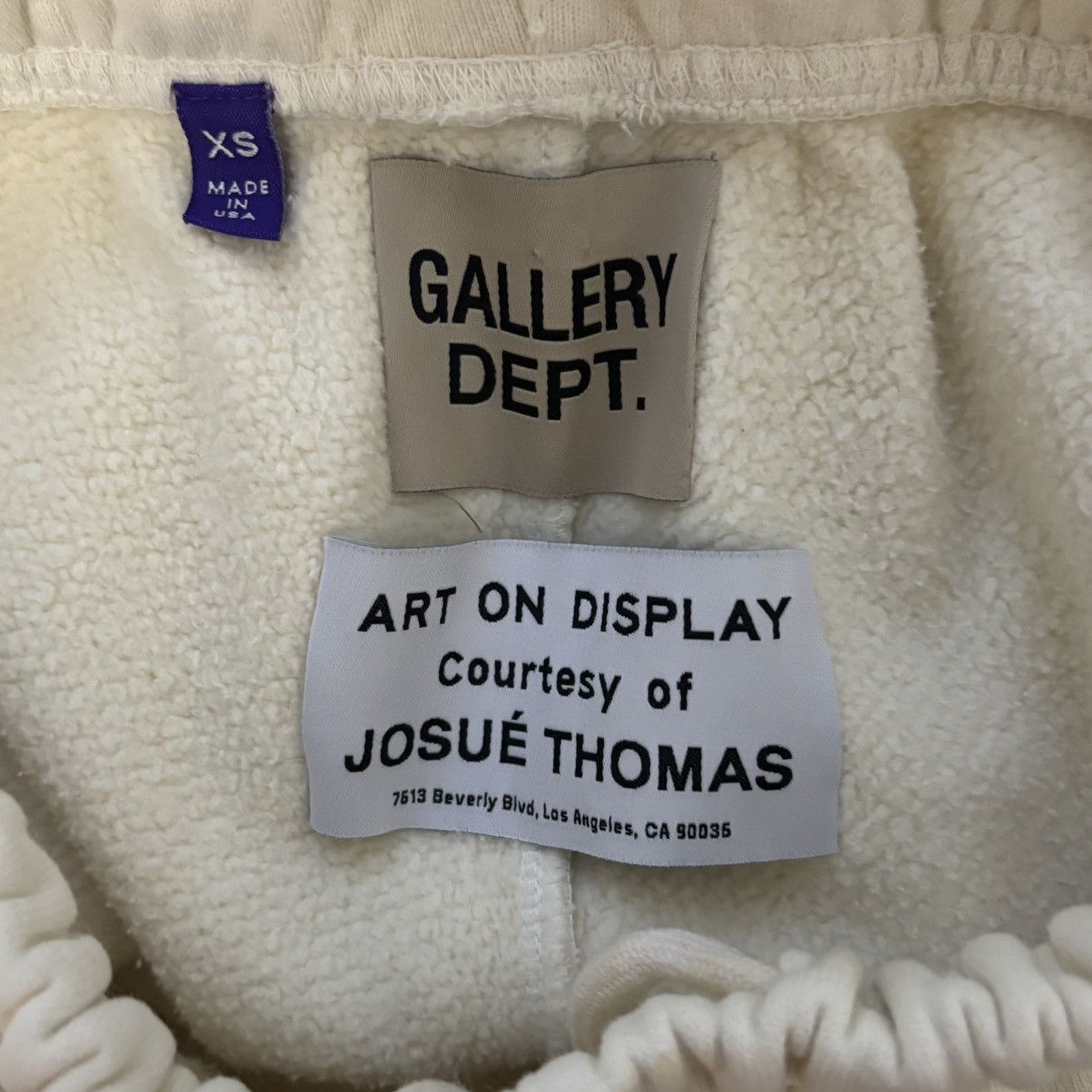Gallery Dept. Gallery Dept Cream Paint Splattered Flare Sweats Size XS Size US 28 / EU 44 - 3 Thumbnail