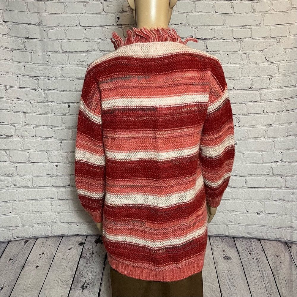 Other NWT New $146 Kontatto Mohair Open Front Fringe Cardigan Mad Size M / US 6-8 / IT 42-44 - 5 Thumbnail