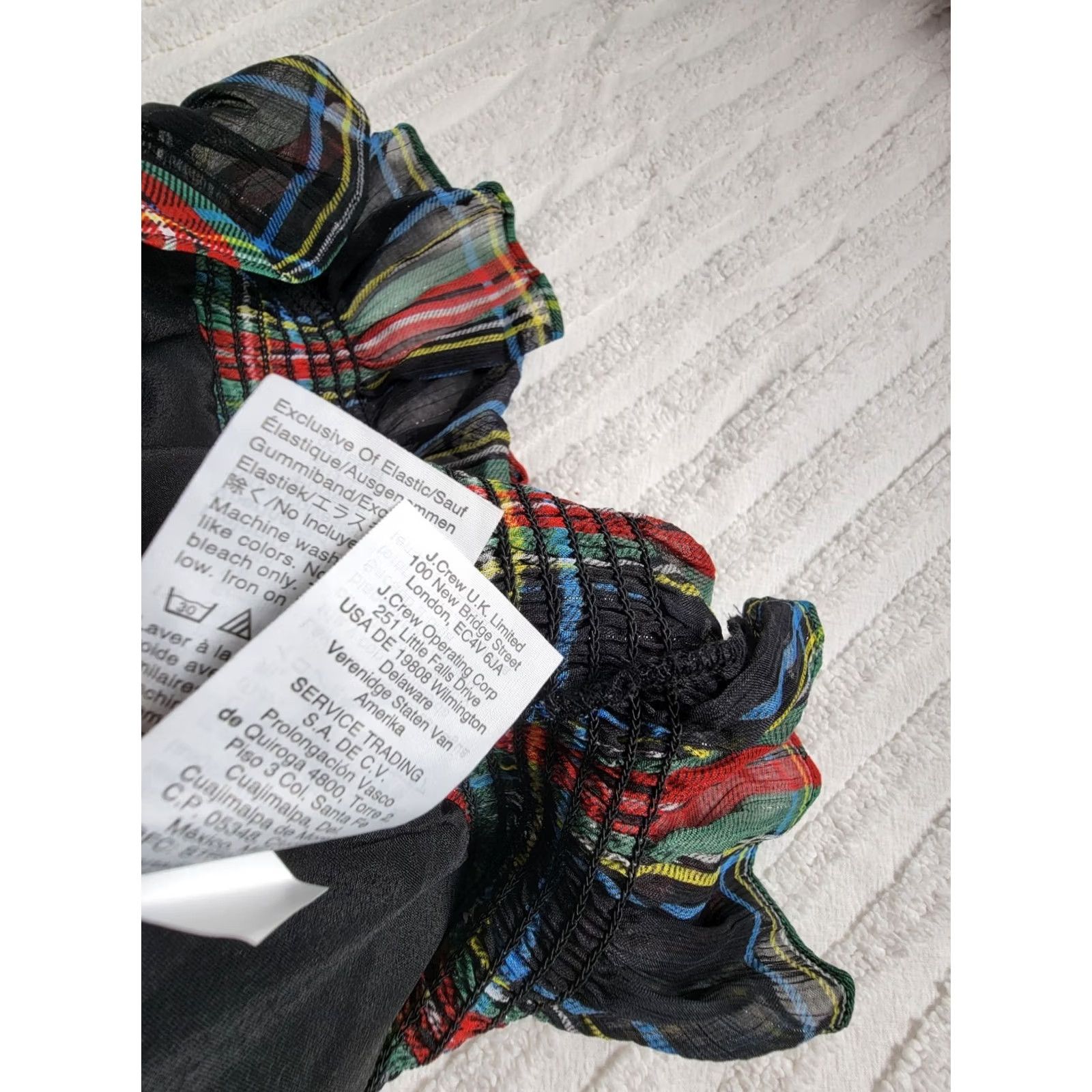 J.Crew J.CREW Sleeveless Mock Neck Top in Multicolor Gilded Stewart Tartan Womens 12P New AG884 Size XL / US 12-14 / IT 48-50 - 5 Thumbnail
