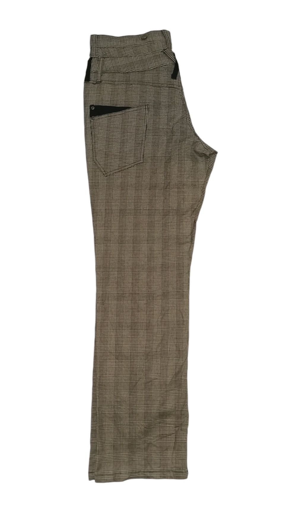 If Six Was Nine × Japanese Brand Authentic double waist plaid tartan pants Size US 32 / EU 48 - 7 Thumbnail