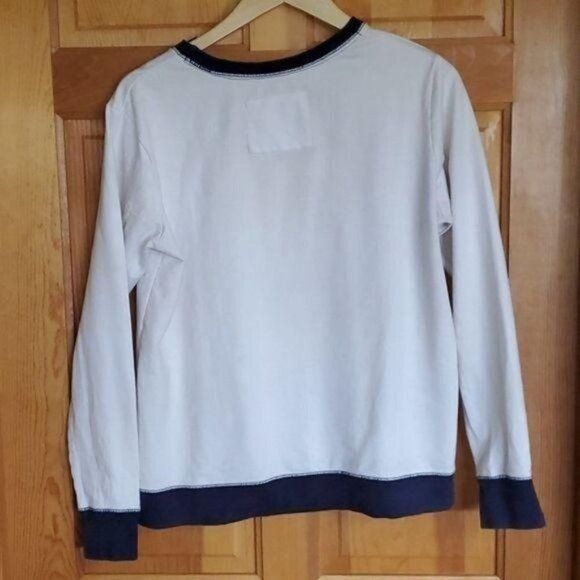 Camp David Camp David Sz L White Logo Las Vegas Long Sleeve Accented Sw Size L / US 10 / IT 46 - 4 Thumbnail