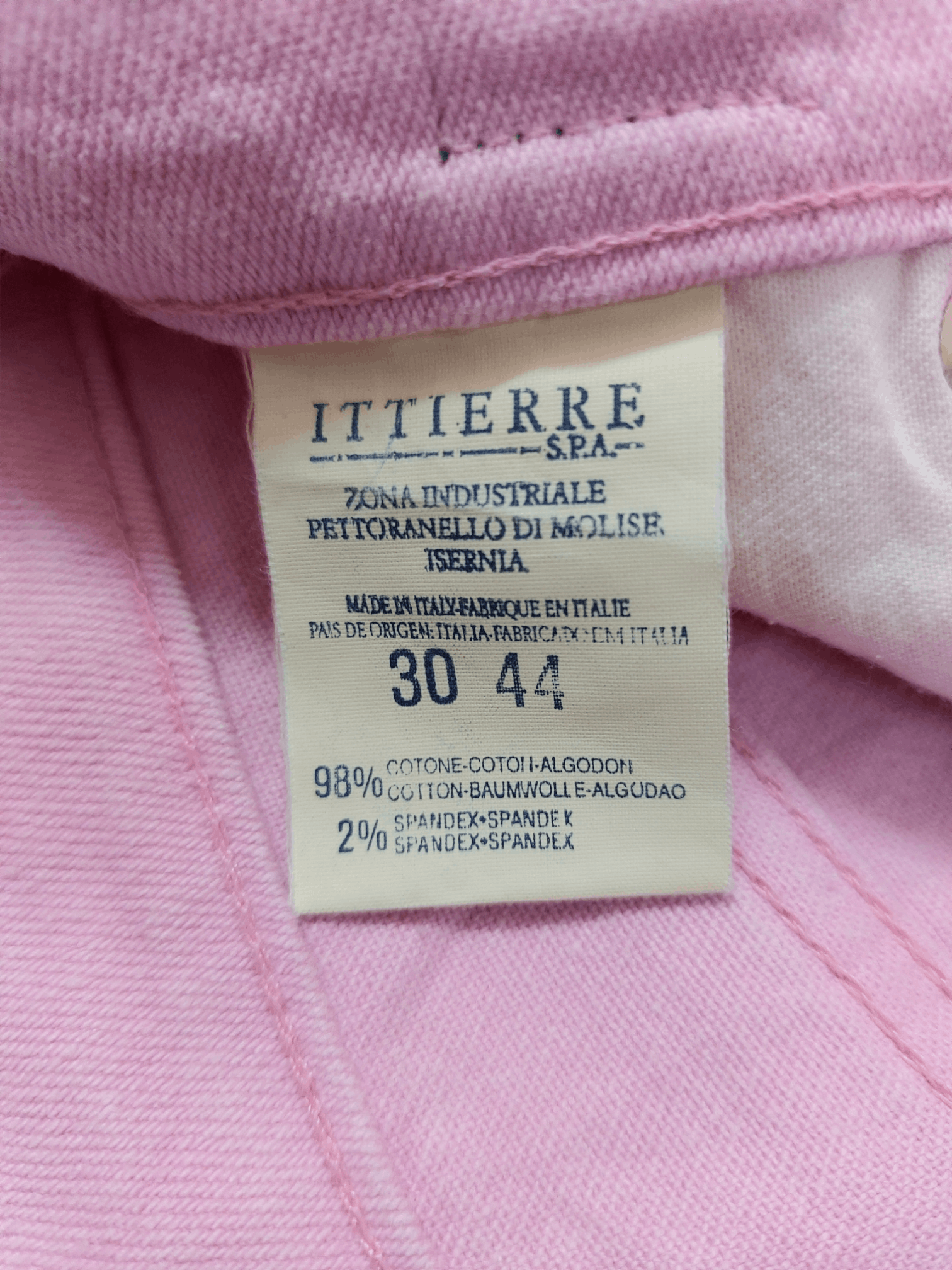 Versace 🔥 VTG 🔥 Versace Jeans Couture Pinky Denim Pants Size 29" - 16 Thumbnail