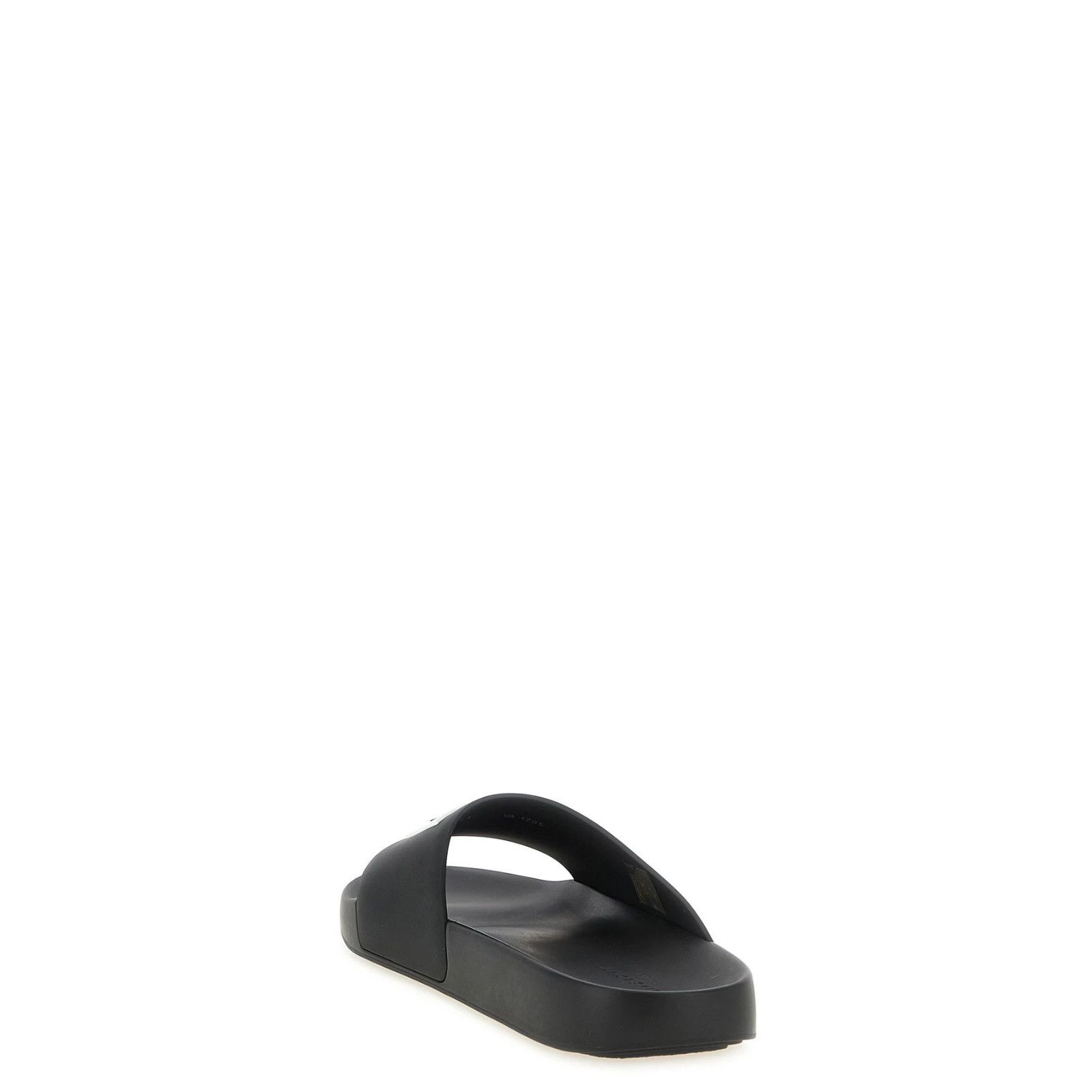 Givenchy GIVENCHY Label Black Rubber Slides New & Authentic (Men's si Size US 12 / EU 45 - 3 Thumbnail