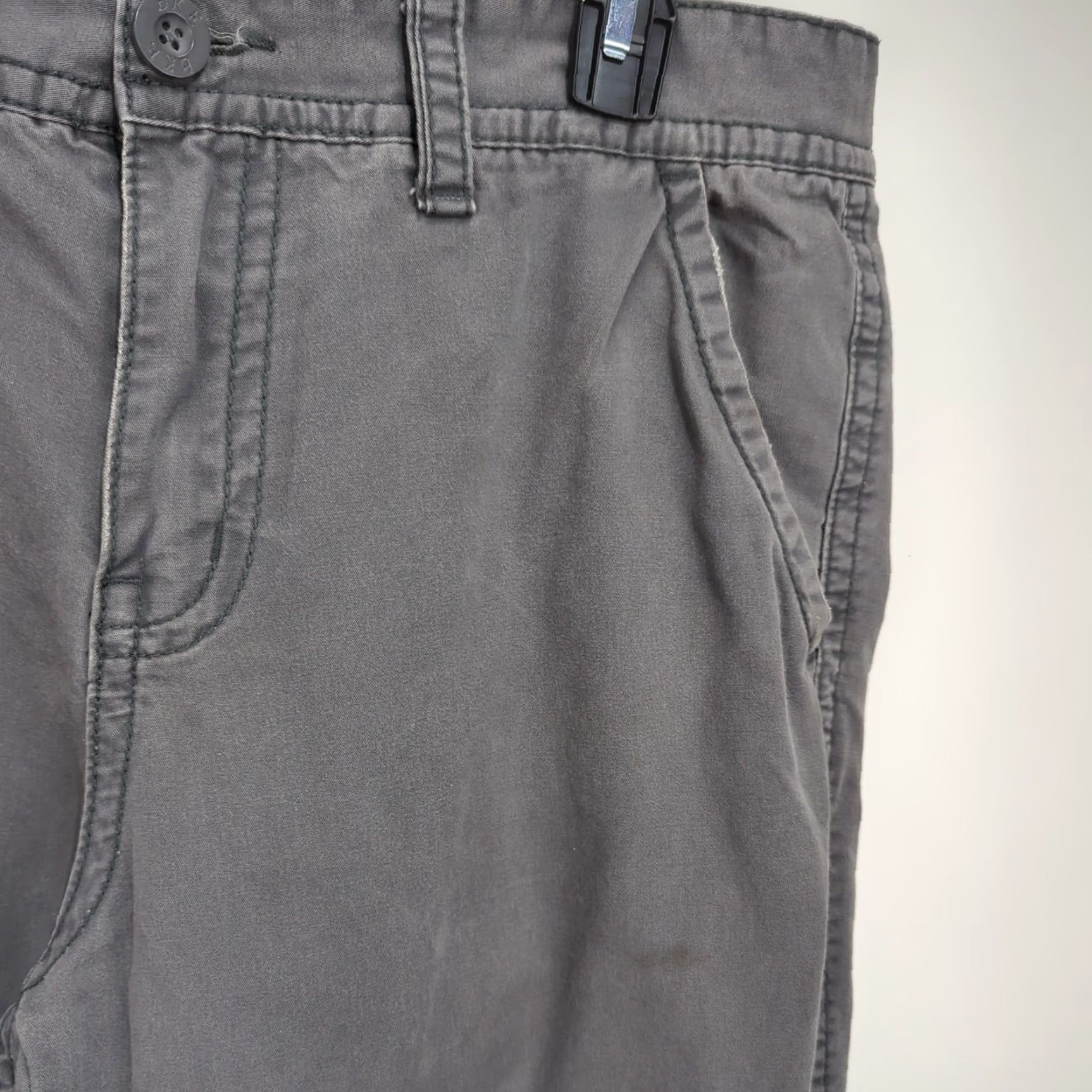Vintage Buckle Buckle Bke Casuals Cohen Straight Men's Pants 34x32 Chino Gray Charcoal Buckle Bke Casuals Cohen Straight Pants 34x32 Gray Charcoal Size US 34 / EU 50 - 4 Thumbnail