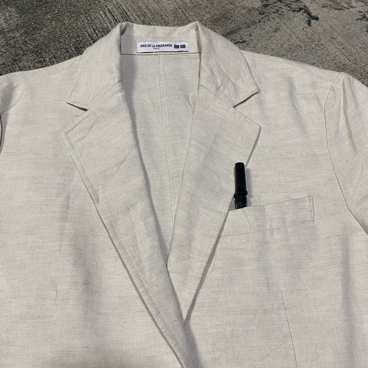 Japanese Brand × Uniqlo Ines De La Fressange Uniqlo Blazer Coat Size L / US 10 / IT 46 - 9 Thumbnail