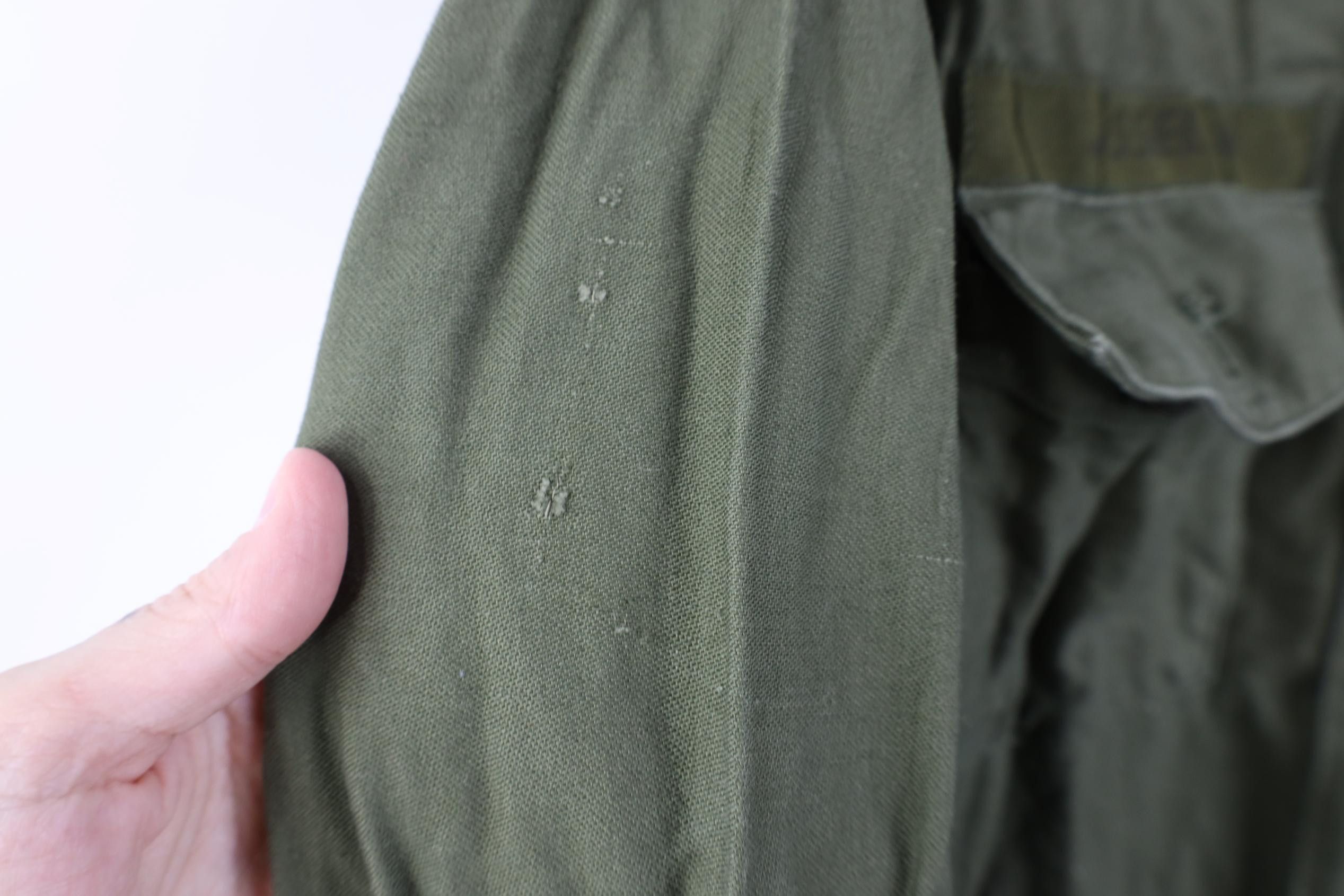 Vintage Vintage 60s Vietnam War Sateen Cotton OG 107 Shirt Jacket Size US M / EU 48-50 / 2 - 10 Thumbnail