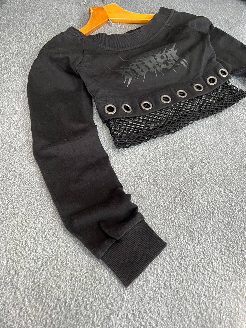 Killstar Killstar Y2K Gothic Vibe Mesh Abstract Long Sleeve Size XS / US 0-2 / IT 36-38 - 5 Thumbnail