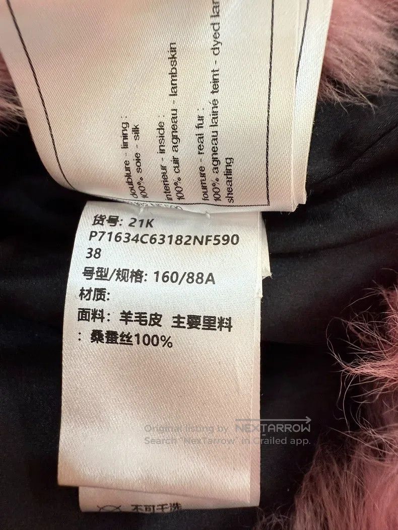 Chanel Chanel 21k black and pink colour-blocked fur Size XS / US 0-2 / IT 36-38 - 7 Thumbnail