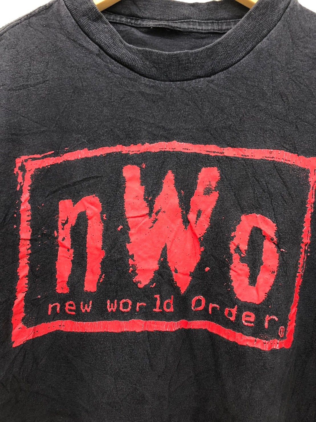 Vintage × WCW/nWo × WWE Vintage NWO New World Order shirt Wrestling wts01 Size US XS / EU 42 / 0 - 3 Thumbnail