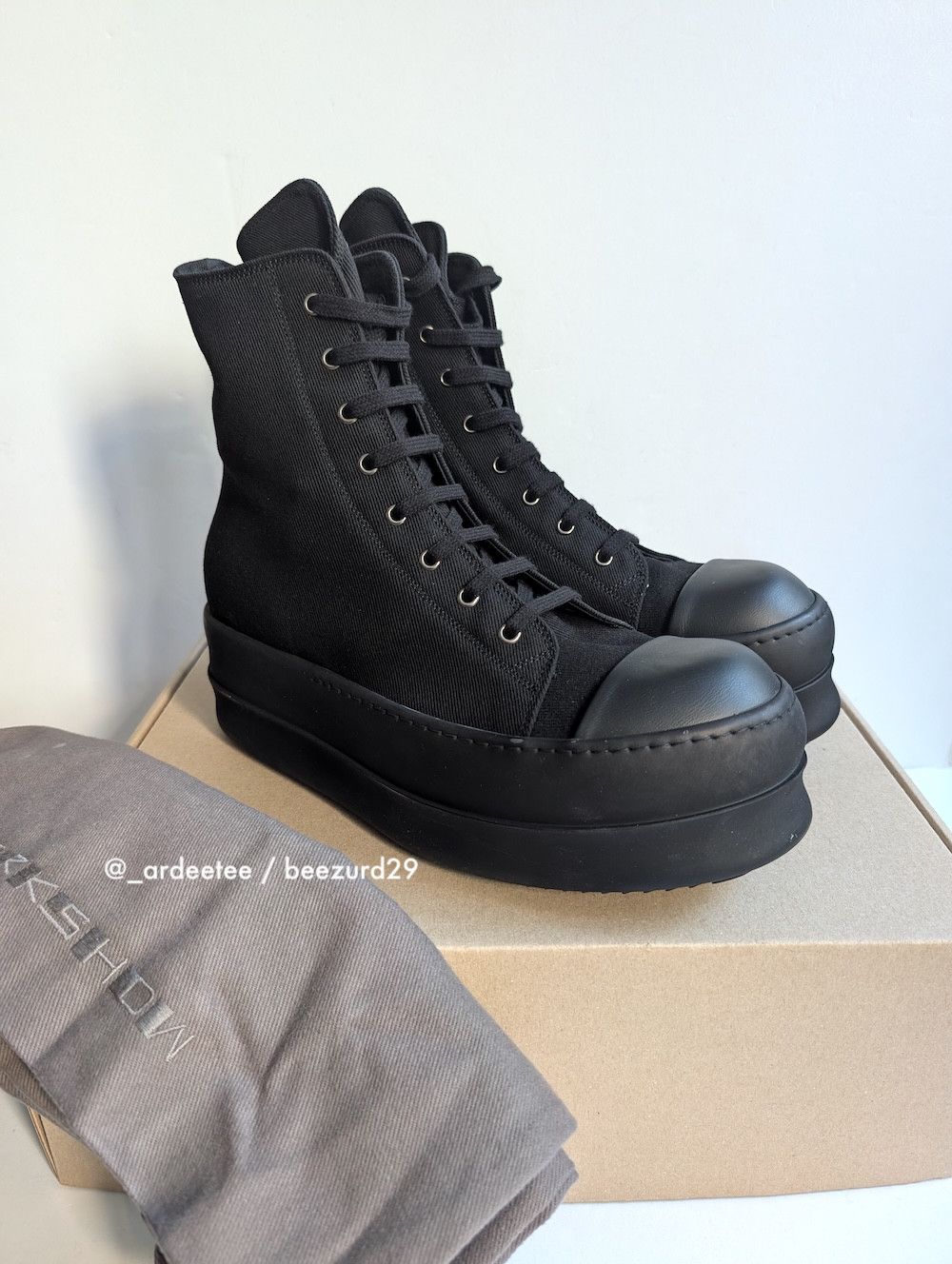 *NEW* MEGA DOUBLE BUMPER RAMONES TRIPLE BLACK