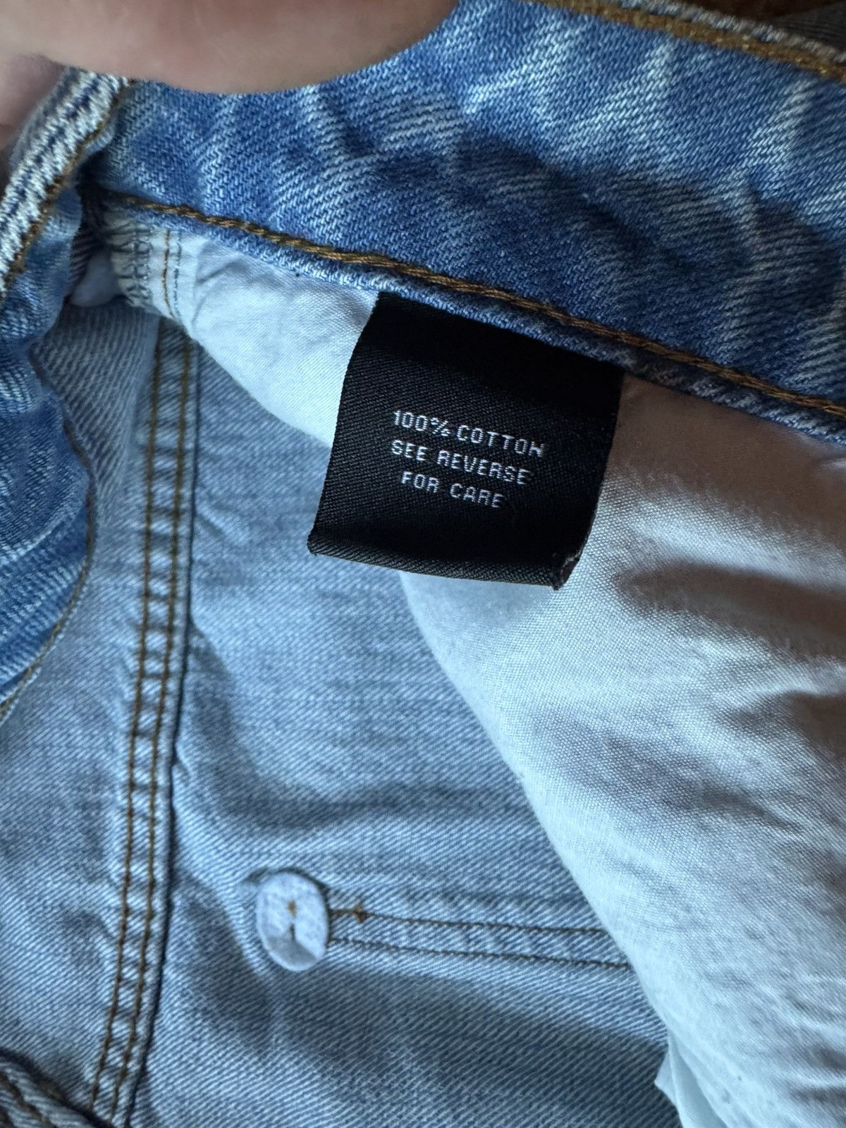 Other Im Happy Promise IHP Light Blue Baggy Denim sz 32 Size US 32 / EU 48 - 6 Thumbnail