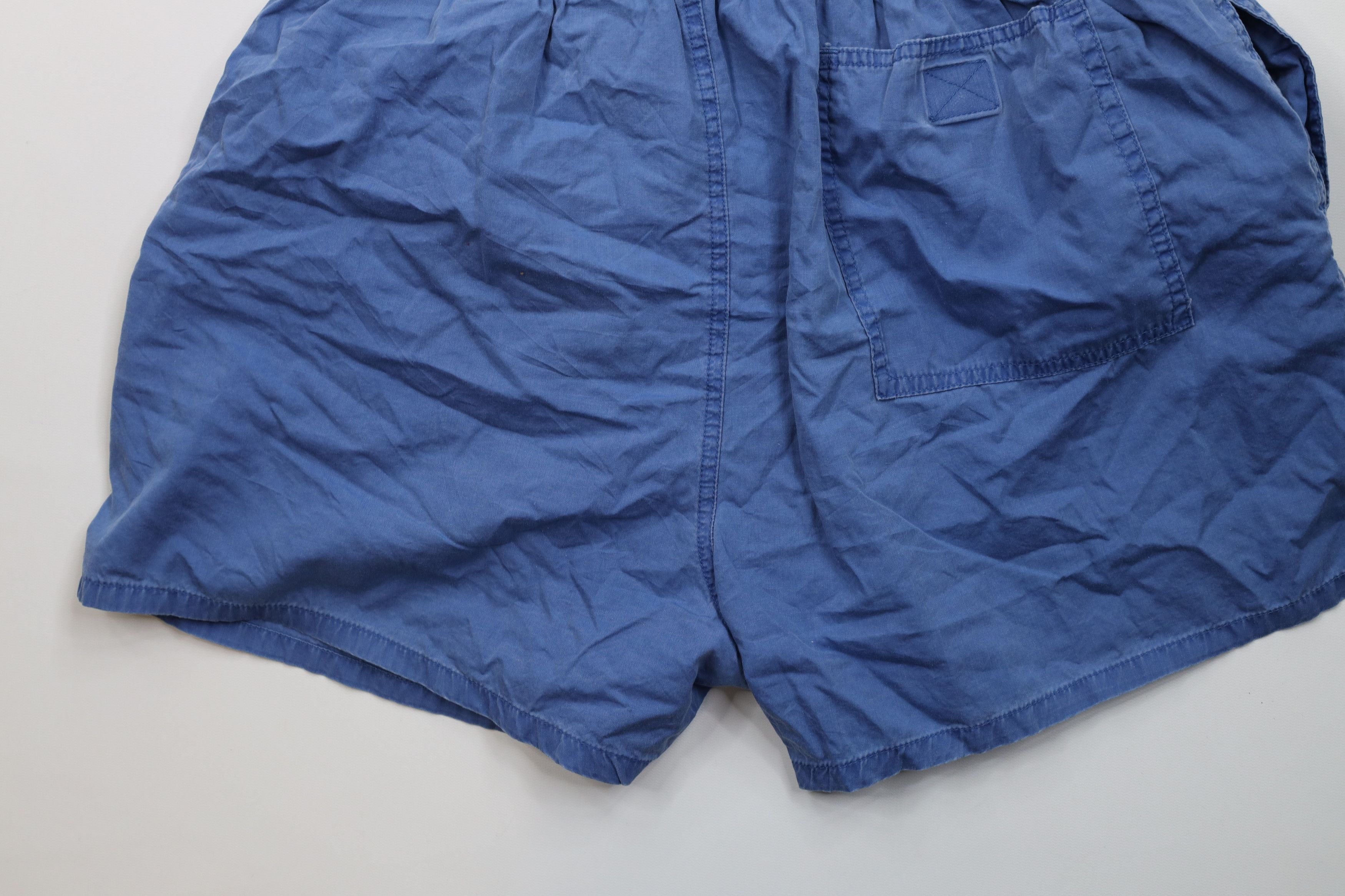 Vintage Vintage 90s Streetwear Blank Above Knee Lined Shorts Trunks Size US 34 / EU 50 - 11 Thumbnail