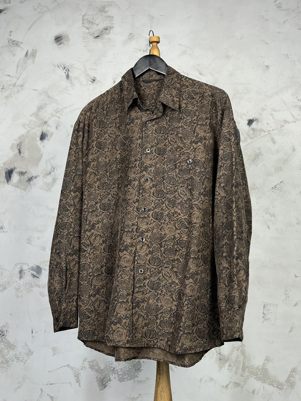 Marks & Spencer Vintage Marks & Spencer Silk Shirt Size L - XL Size US L / EU 52-54 / 3 - 1 Thumbnail