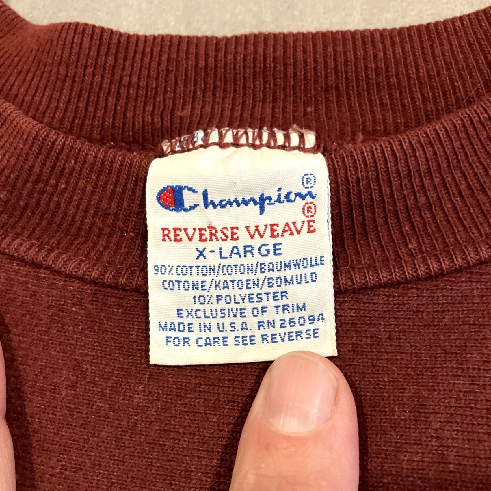 Champion VINTAGE Champion Reverse Weave Fordham University Sweatshirt RARE GBA XL Size US XL / EU 56 / 4 - 4 Thumbnail