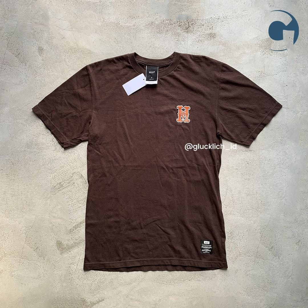 Huf × Thrasher HUF, x Thrasher High Point Tee in Chocolate Size US S / EU 44-46 / 1 - 3 Thumbnail
