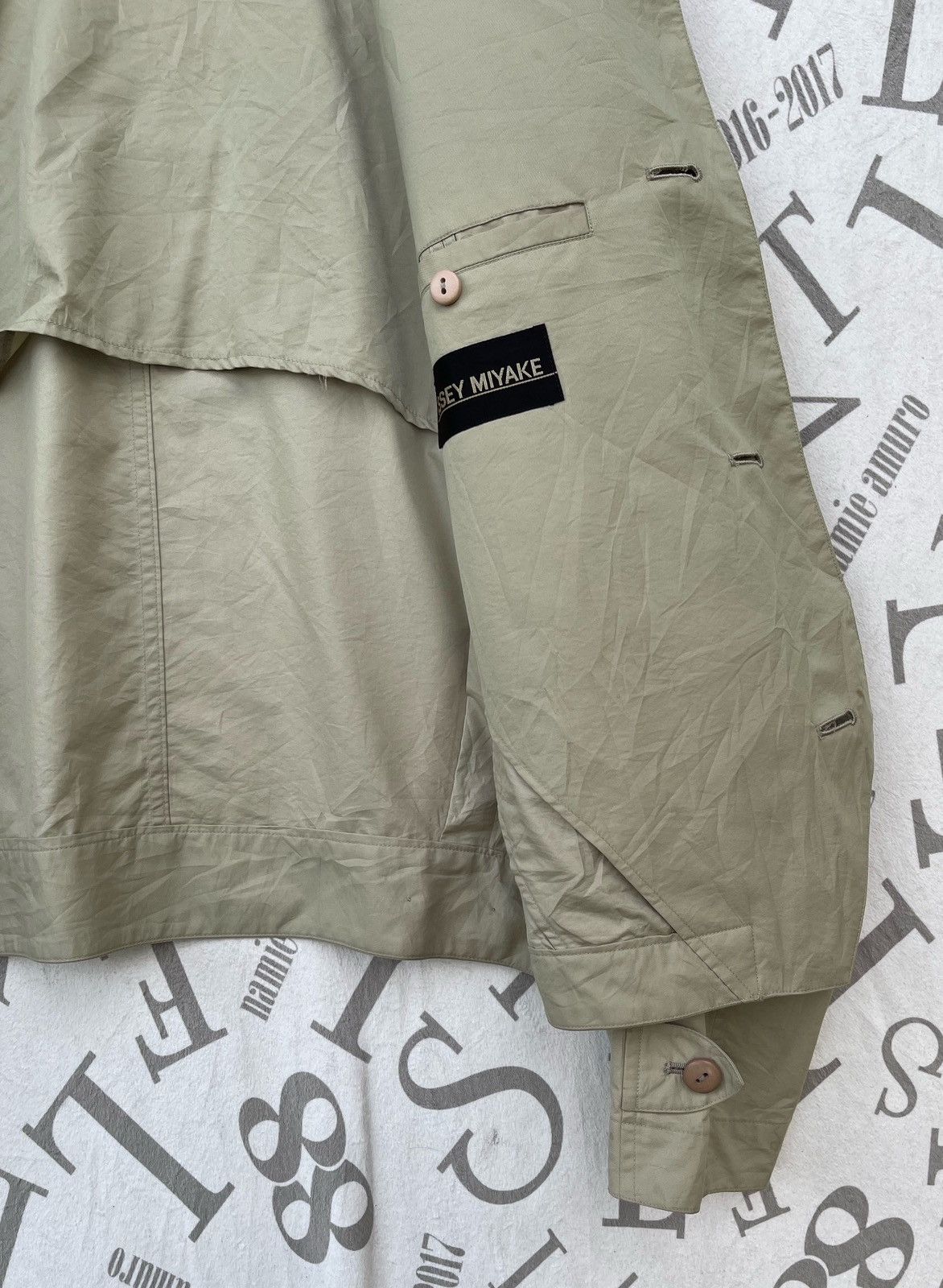 Issey Miyake 🔥S/S 1990 ISSEY MIYAKE BONDAGE POCKET BOMBER JACKET Size US L / EU 52-54 / 3 - 20 Thumbnail