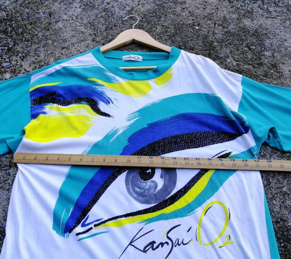 Designer × Japanese Brand × Kansai Yamamoto Kansai Yamamoto O2 Nice Design Tee Size US M / EU 48-50 / 2 - 7 Thumbnail