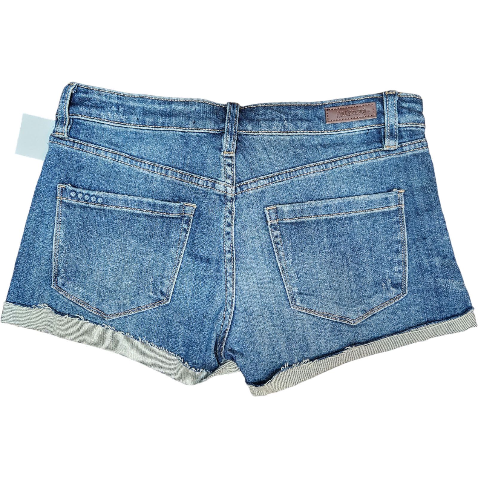 BLANKNYC Blank NYC Fulton Shorts Womens Denim Destroyed Roll Up 25 Size 25" / US 0 / IT 36 - 3 Thumbnail