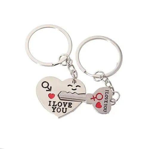 Jewelry Heart ❤️ Couple Keychain Size ONE SIZE - 2 Thumbnail