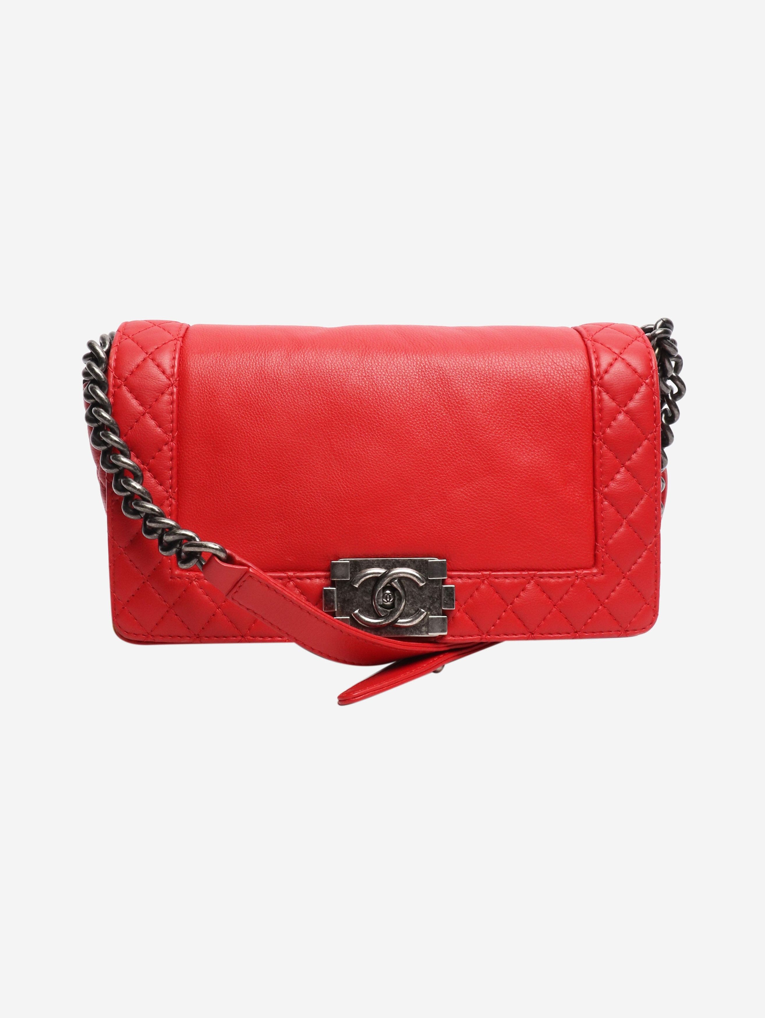 Other Red 2013 lambskin Boy bag Size ONE SIZE - 1 Thumbnail