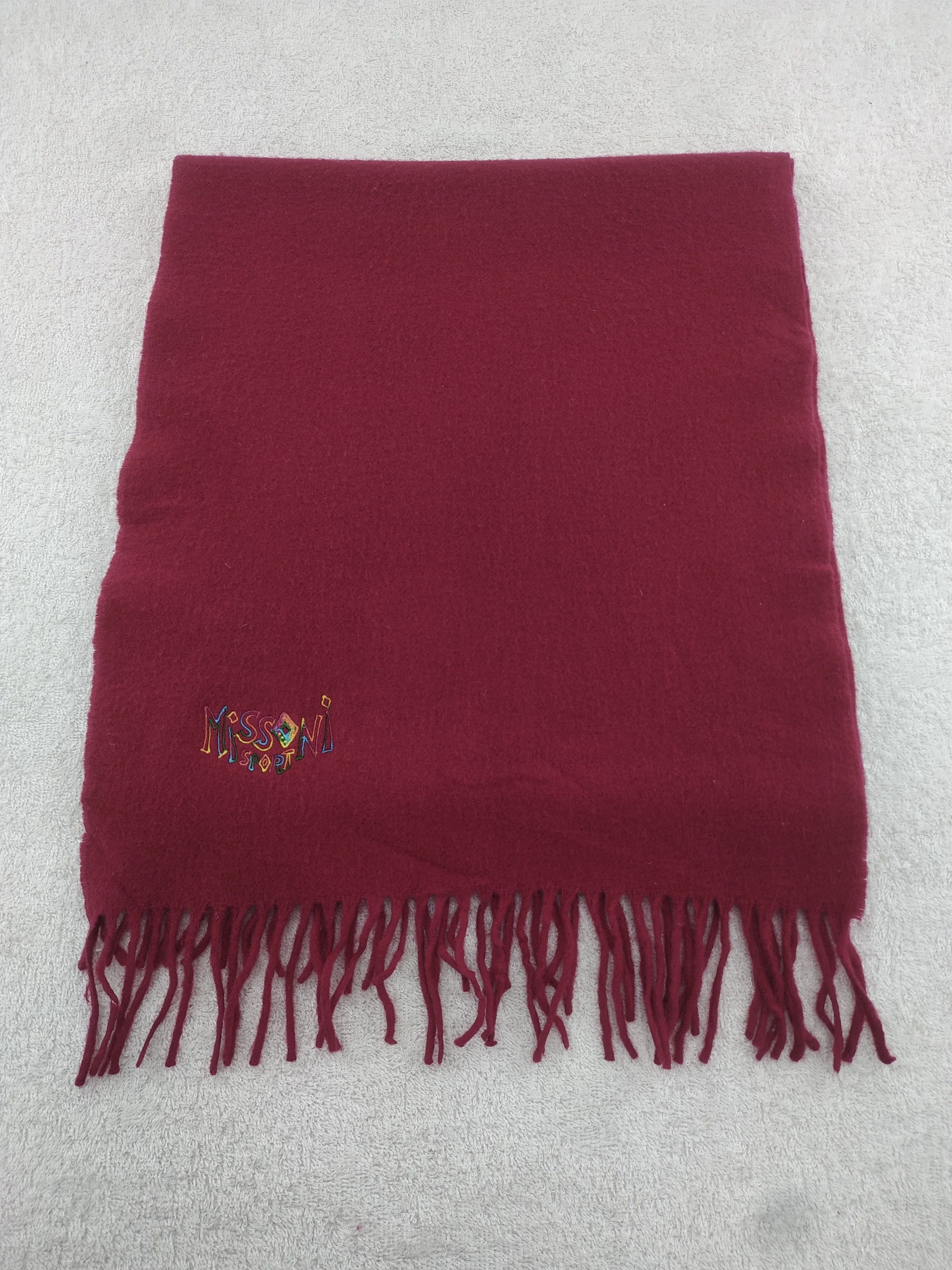 Missoni × Vintage Missoni Scarf / Muffler / Neckwear - WW812 Size ONE SIZE - 2 Thumbnail