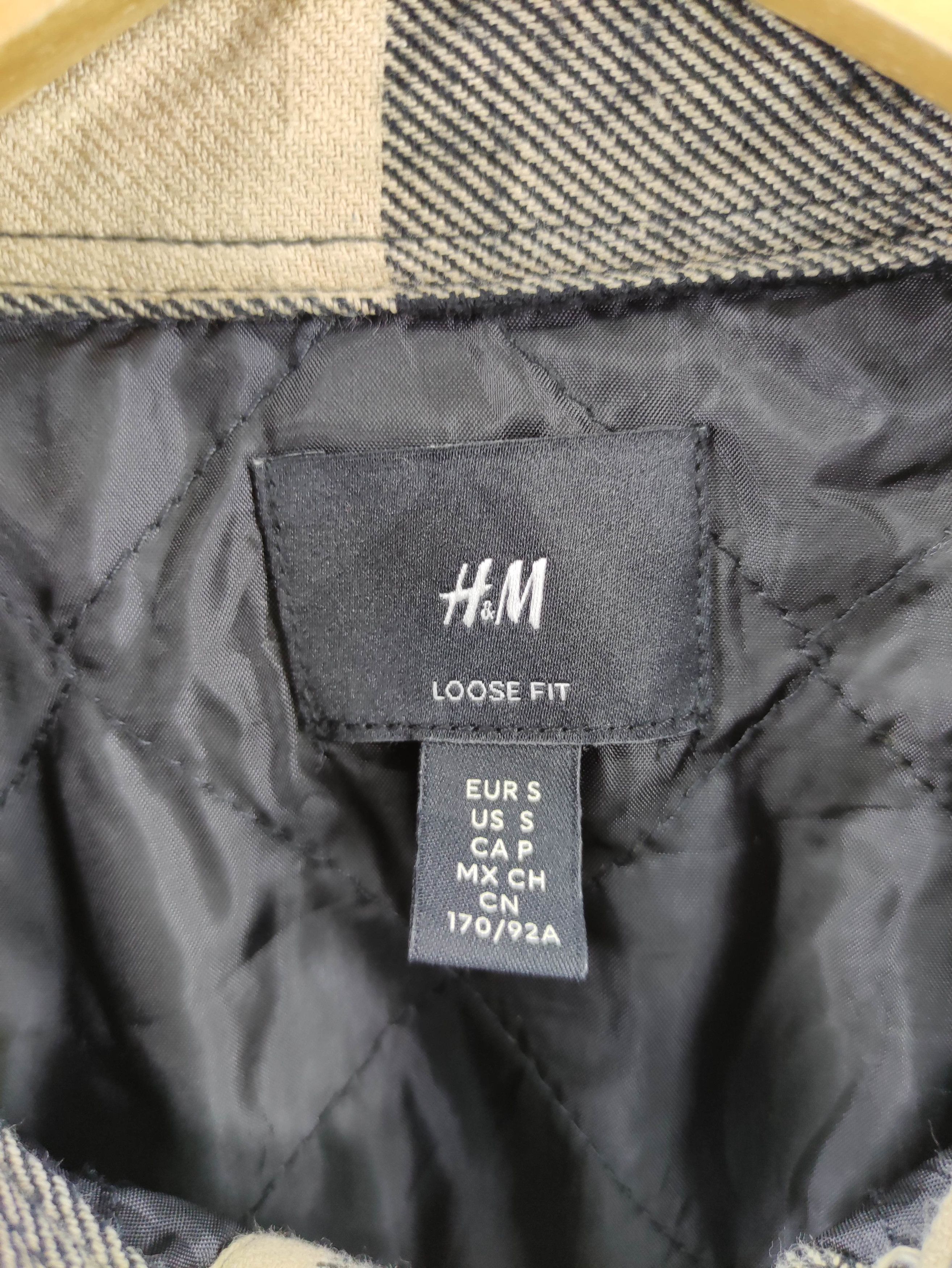 H&M H&M Flannel Jacket Checkered Button Up Two Poket Size US S / EU 44-46 / 1 - 3 Thumbnail