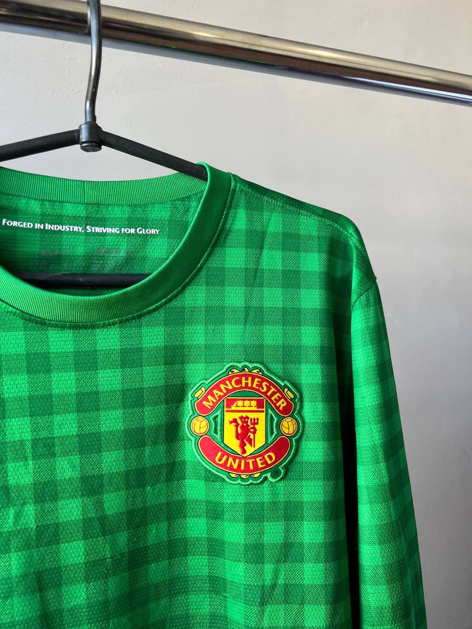 Nike 2012/13 MANCHESTER UNITED GK SOCCER FOOTBALL JERSEY NIKE M Size US M / EU 48-50 / 2 - 5 Thumbnail