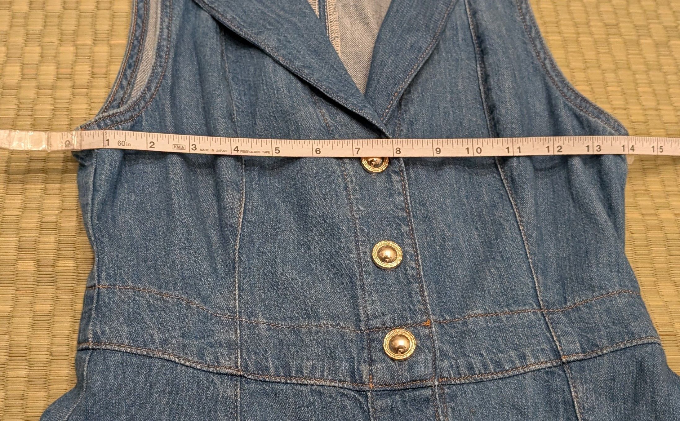 Reformation Reformation Jeans Ellison Denim Midi Dress Made in Turkey Size XS / US 0-2 / IT 36-38 - 6 Thumbnail