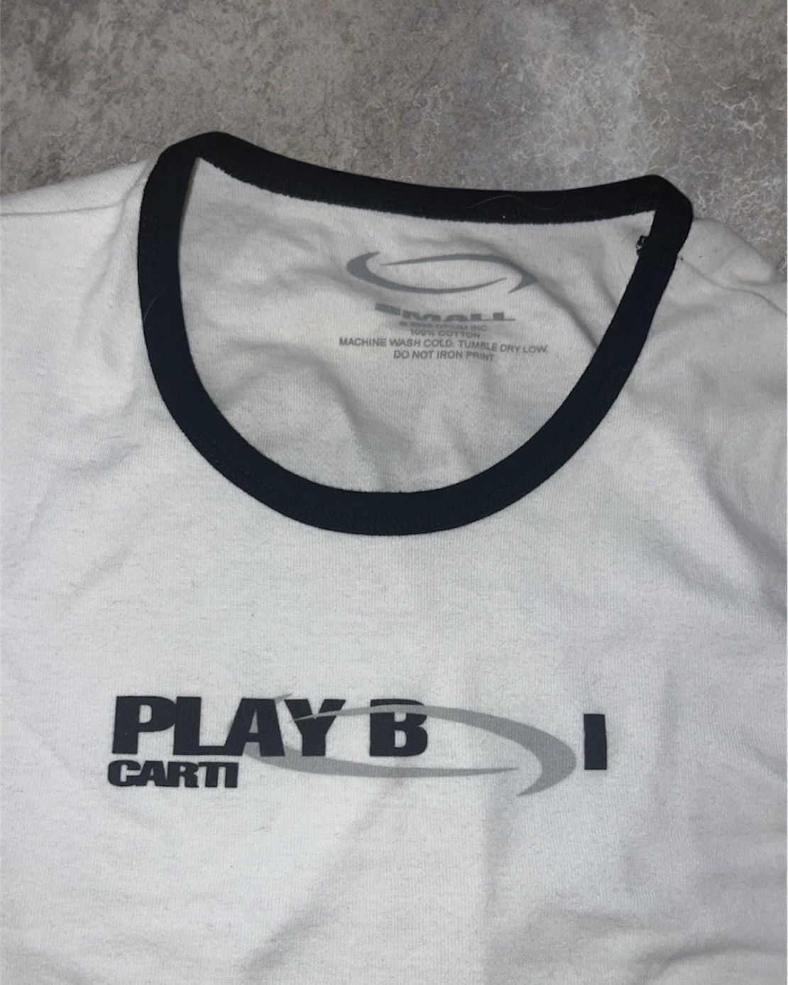 Playboi Carti Playboi Carti I AM MUSIC baby tee Size S / US 4 / IT 40 - 2 Thumbnail